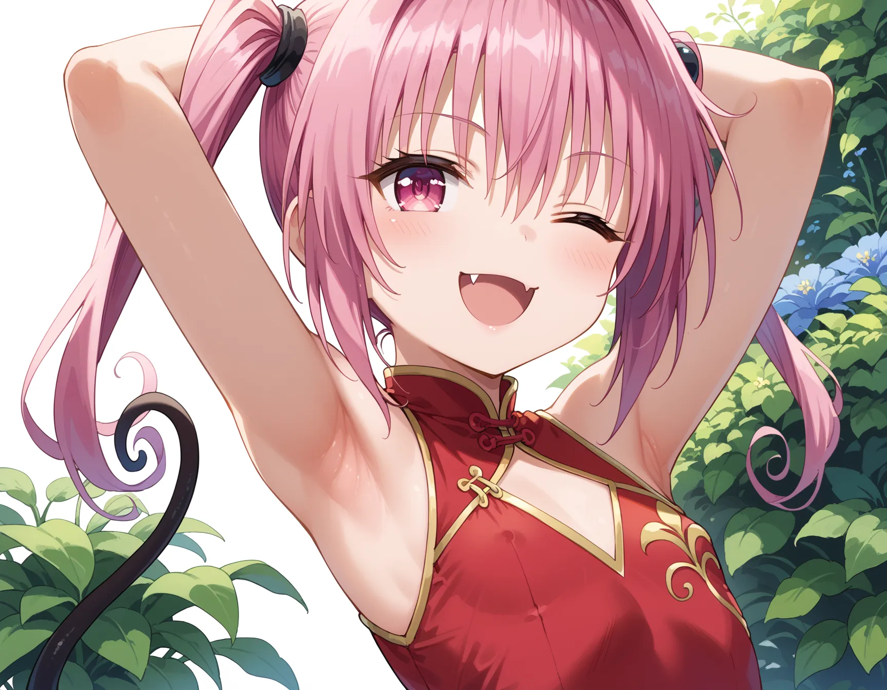 【「腋・脇」AIエロ画像（イラスト・アニメ・二次元風）4705枚まとめ！(101ページ目)のエロ画像4枚目