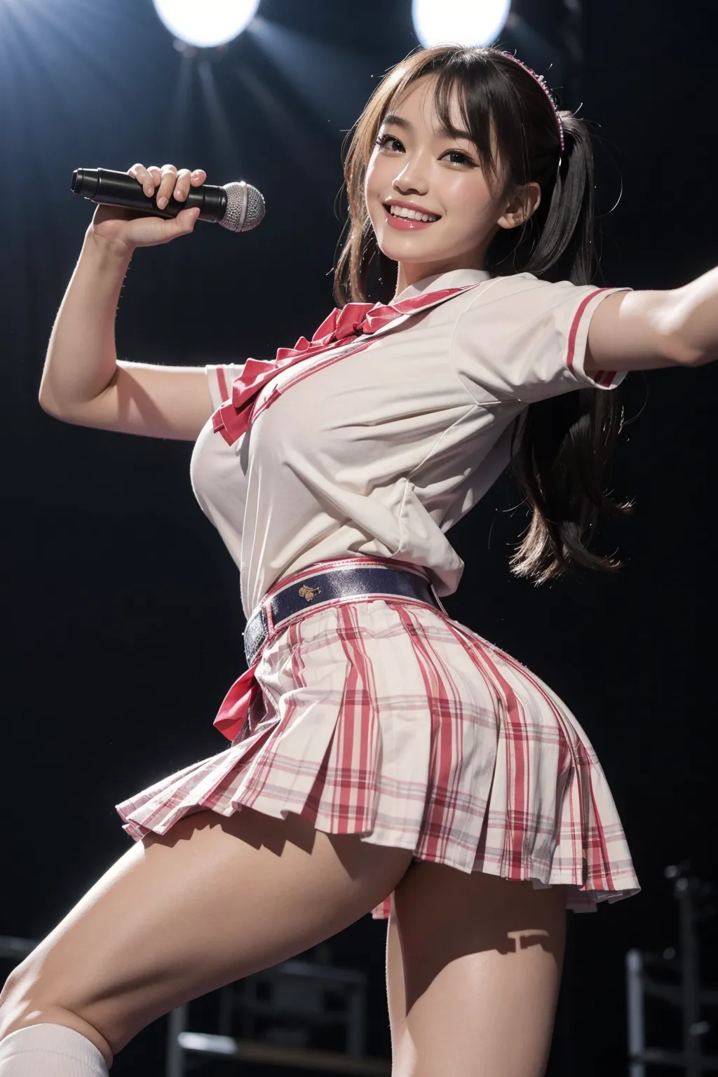 【「爆乳・超乳×アイドル」AIエロ画像（リアル・実写・フォト風）346枚まとめ！(8ページ目)のエロ画像10枚目