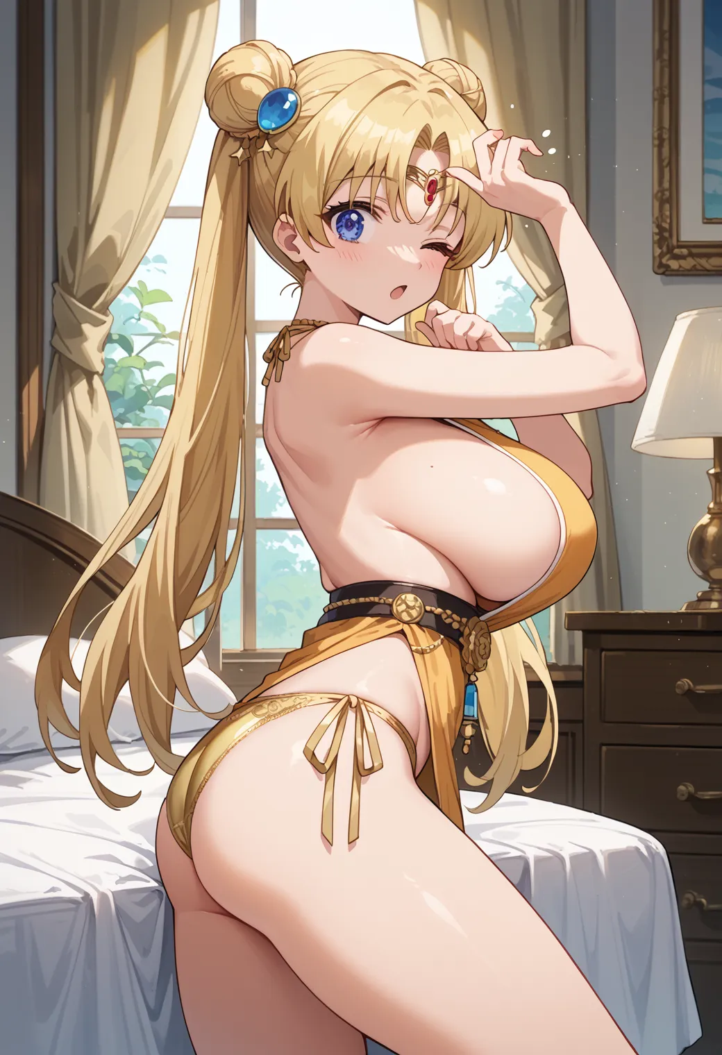 【「下着（ブラジャー・パンティ）」AIエロ画像（イラスト・アニメ・二次元風）15996枚まとめ！(336ページ目)のエロ画像28枚目