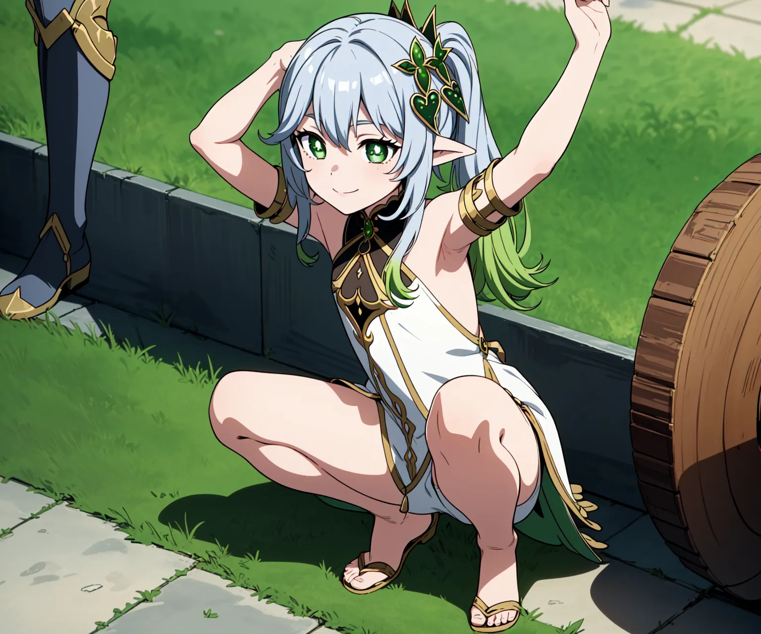 【「貧乳」AIエロ画像（イラスト・アニメ・二次元風）8390枚まとめ！(178ページ目)のエロ画像10枚目