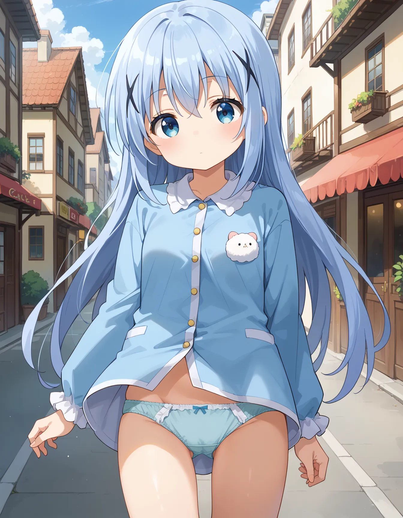 【「下着（ブラジャー・パンティ）」AIエロ画像（イラスト・アニメ・二次元風）15996枚まとめ！(336ページ目)のエロ画像22枚目