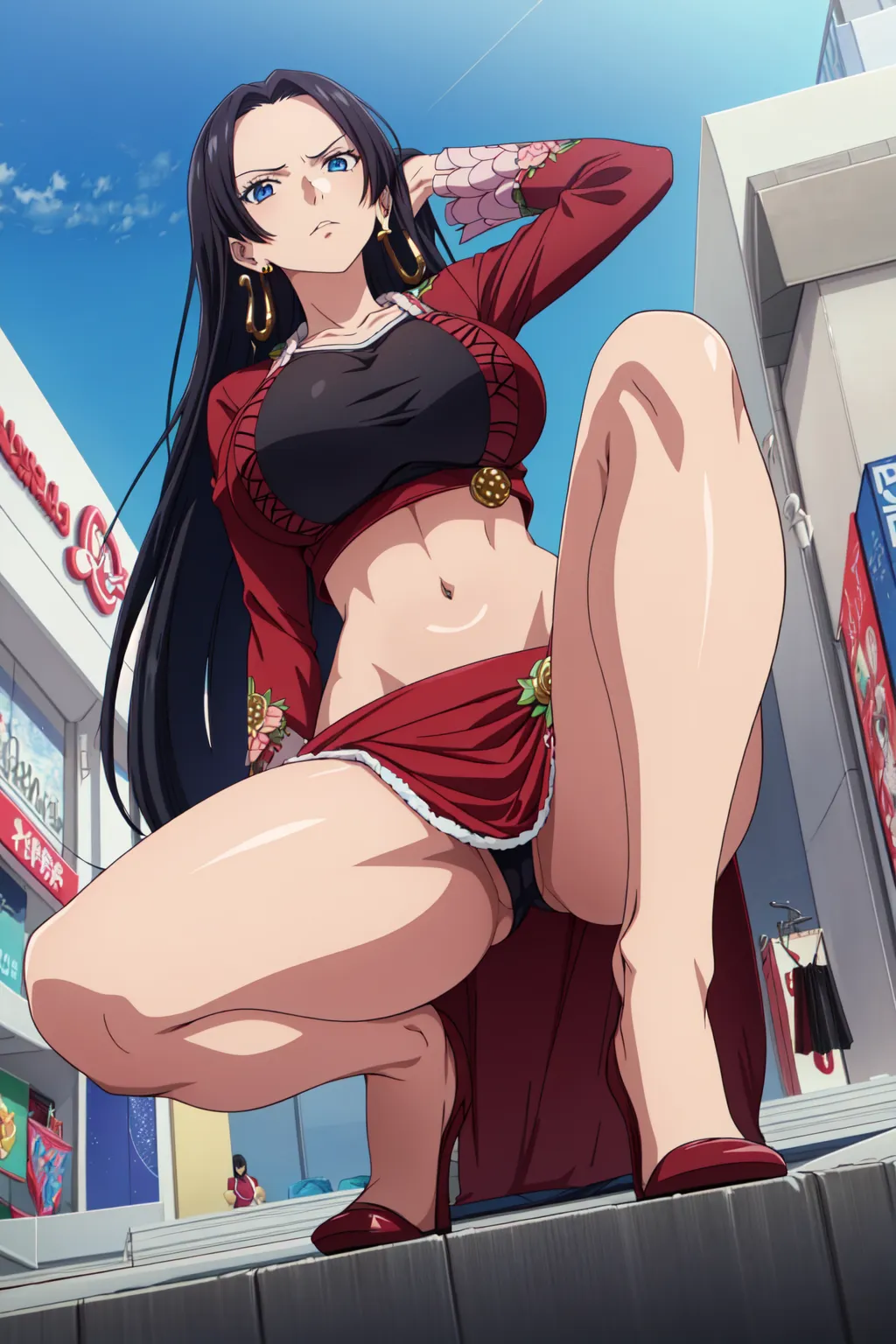 【「爆乳・超乳」AIエロ画像（イラスト・アニメ・二次元風）5621枚まとめ！(117ページ目)のエロ画像26枚目