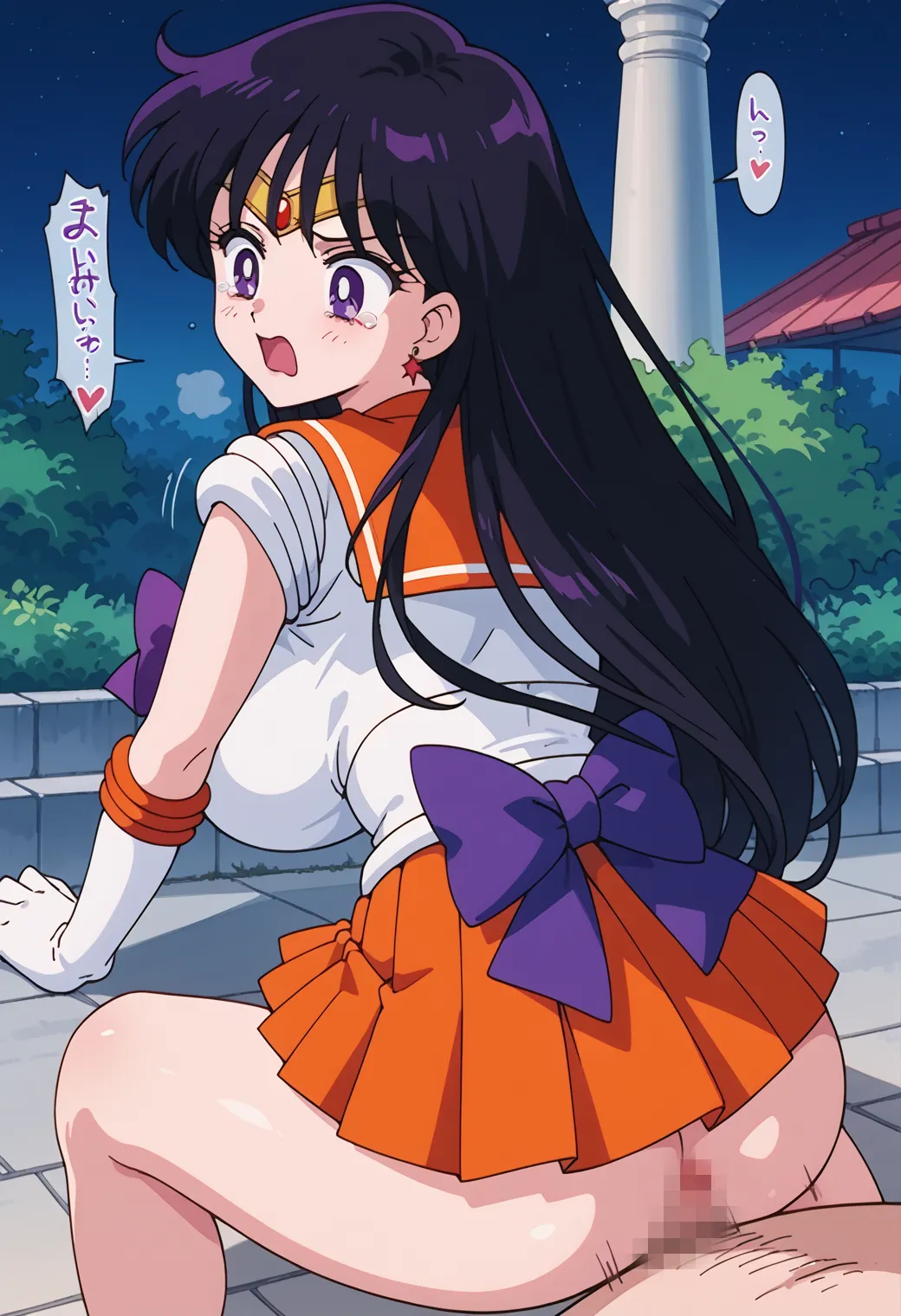 【「爆乳・超乳」AIエロ画像（イラスト・アニメ・二次元風）5621枚まとめ！(117ページ目)のエロ画像11枚目