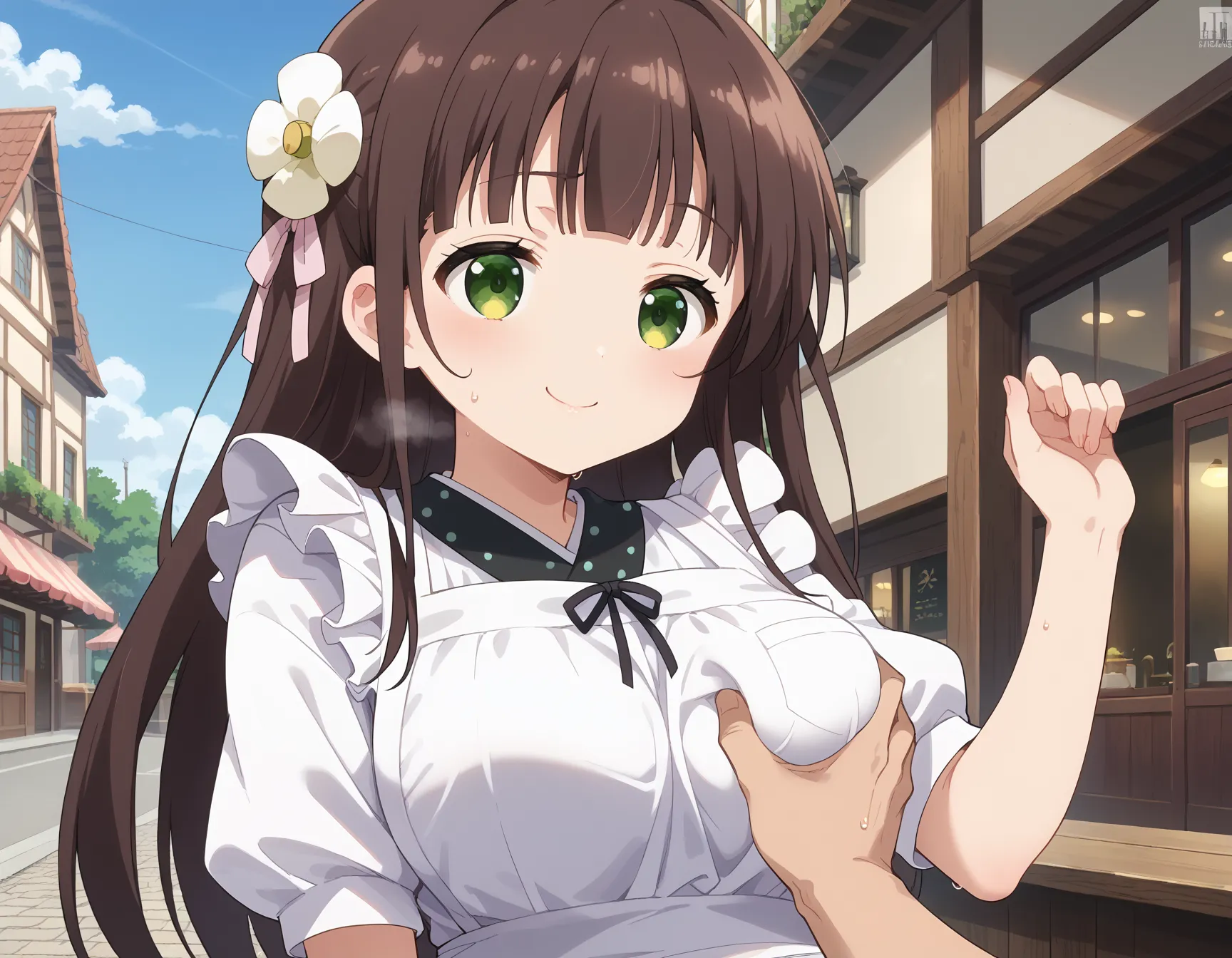 【「巨乳」AIエロ画像（イラスト・アニメ・二次元風）26161枚まとめ！(549ページ目)のエロ画像2枚目