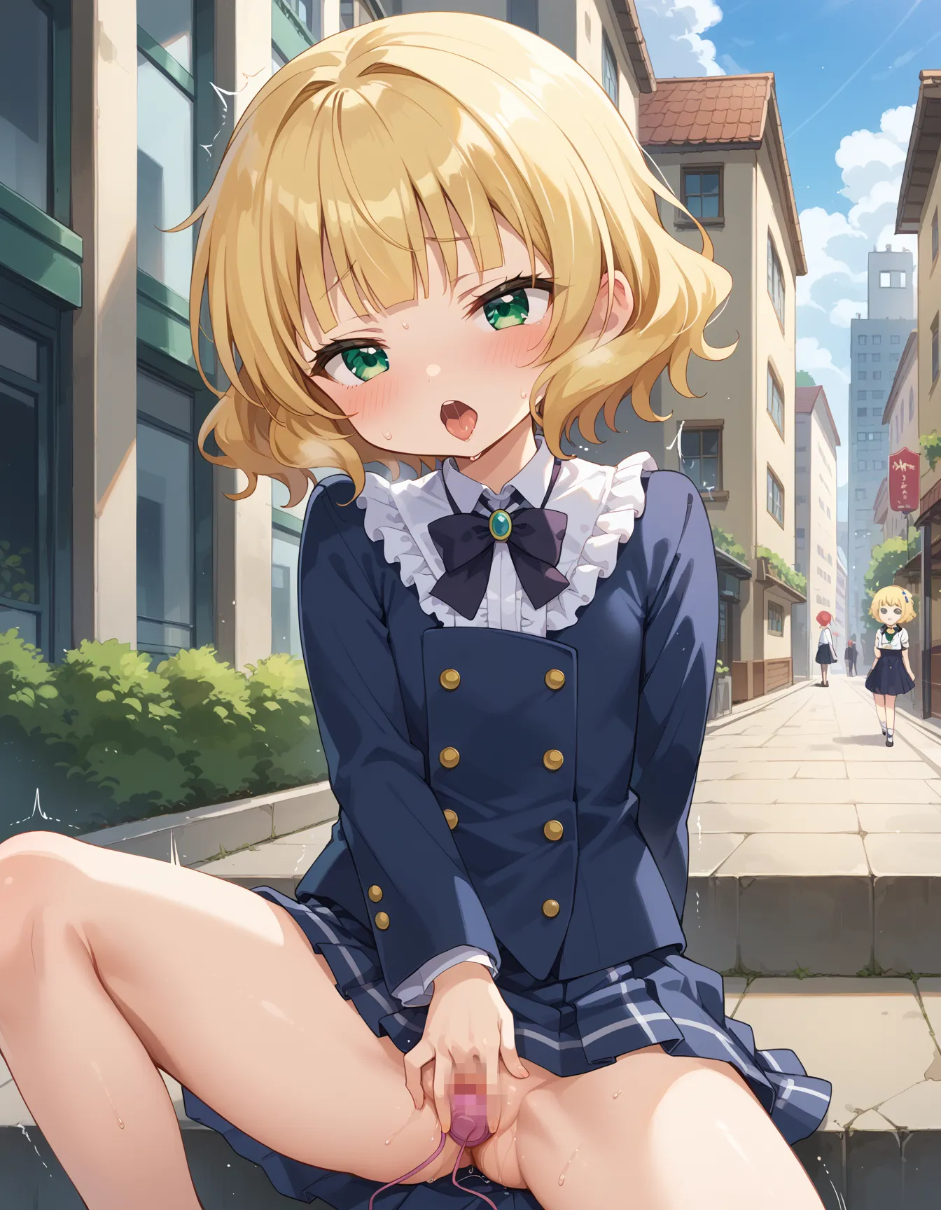【「おまんこ×下着（ブラジャー・パンティ）」AIエロ画像（イラスト・アニメ・二次元風）3718枚まとめ！(78ページ目)のエロ画像18枚目