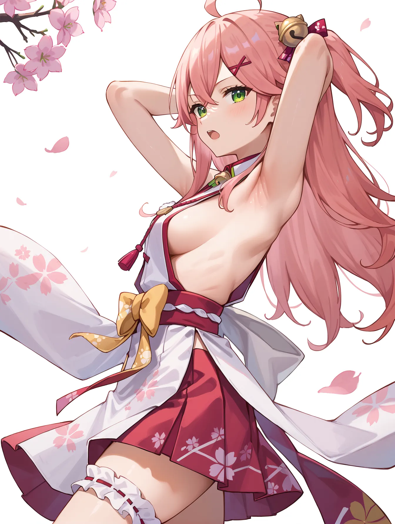 【「腋・脇」AIエロ画像（イラスト・アニメ・二次元風）4705枚まとめ！(99ページ目)のエロ画像20枚目