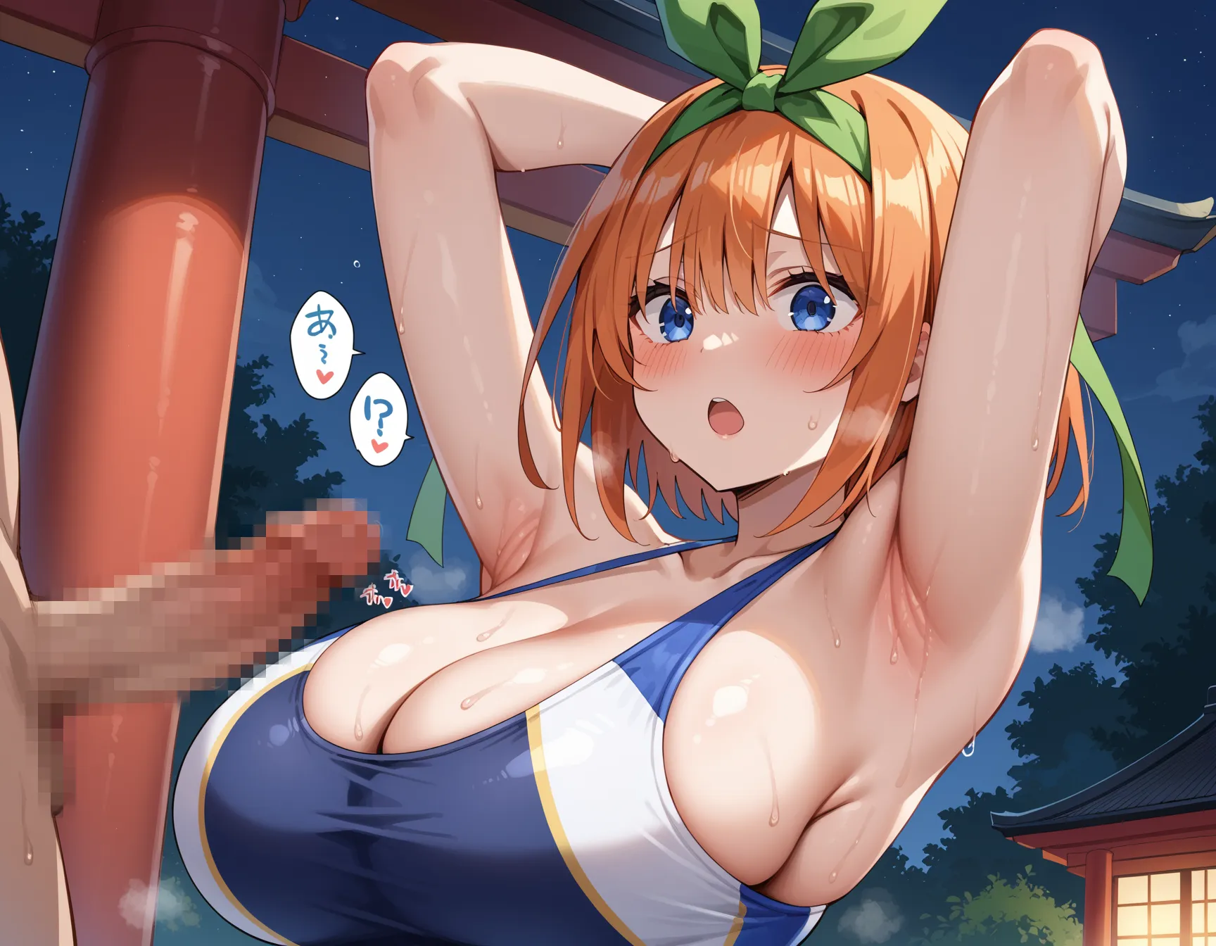 【「腋・脇」AIエロ画像（イラスト・アニメ・二次元風）4705枚まとめ！(99ページ目)のエロ画像19枚目