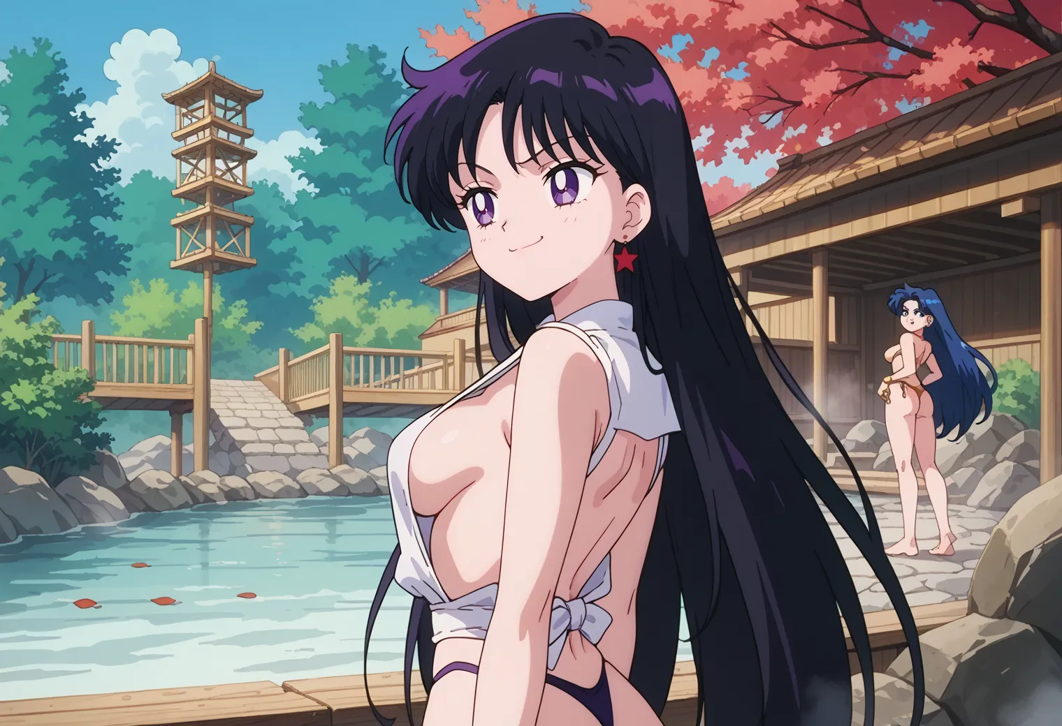 【「下着（ブラジャー・パンティ）」AIエロ画像（イラスト・アニメ・二次元風）15996枚まとめ！(332ページ目)のエロ画像9枚目