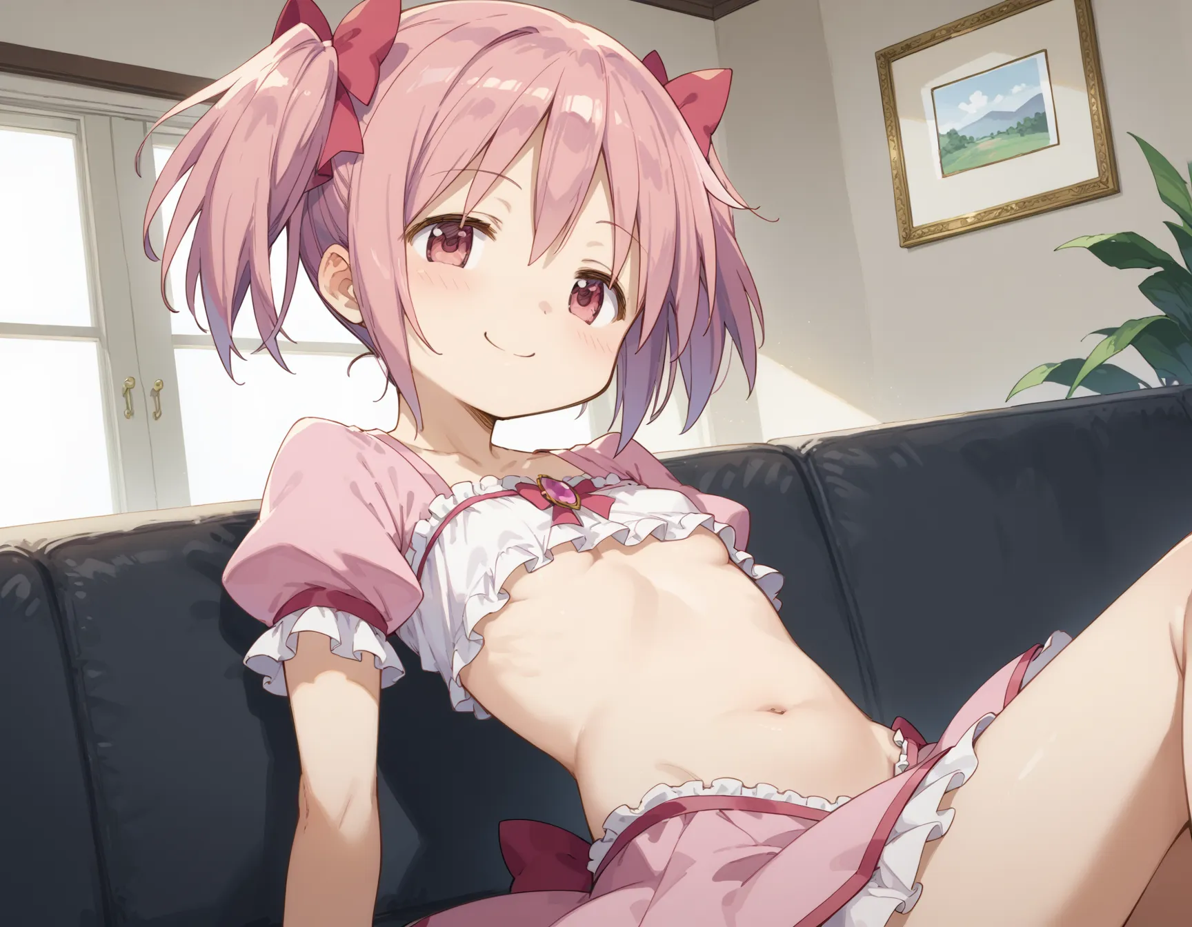 【「貧乳」AIエロ画像（イラスト・アニメ・二次元風）8390枚まとめ！(175ページ目)のエロ画像20枚目
