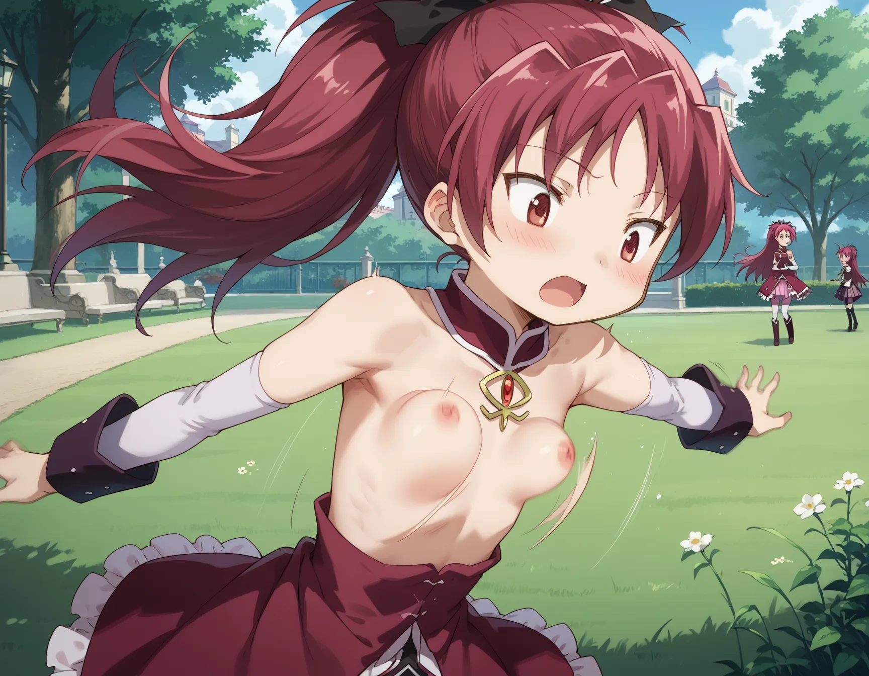 【「貧乳」AIエロ画像（イラスト・アニメ・二次元風）8390枚まとめ！(175ページ目)のエロ画像6枚目