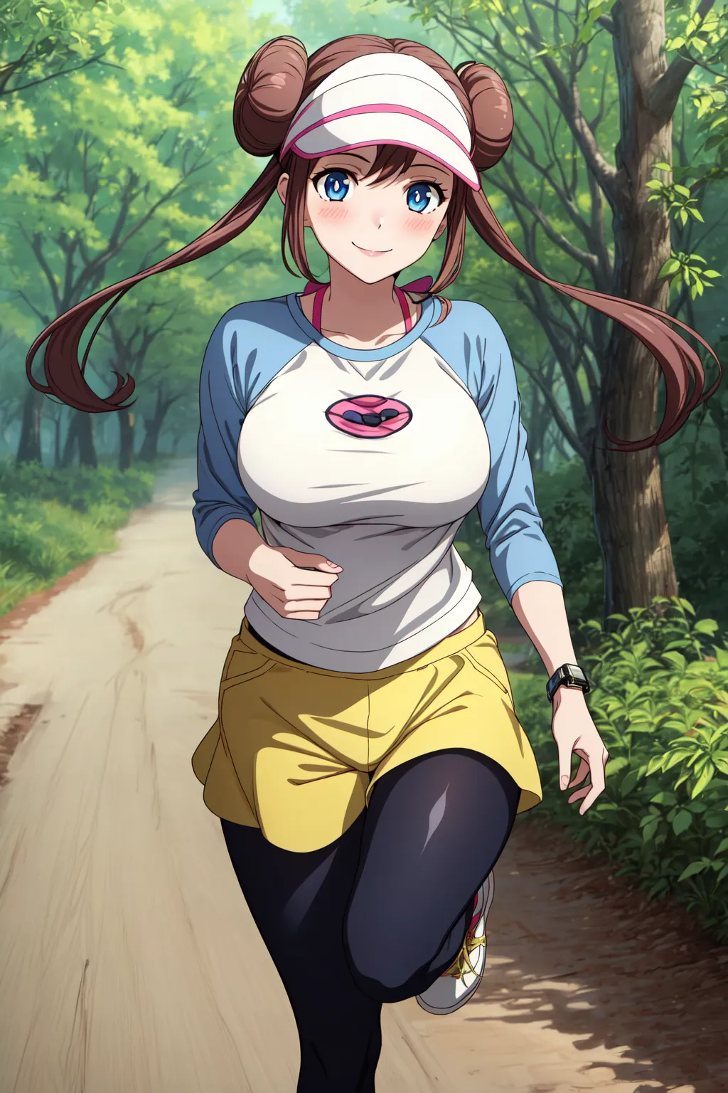 【「巨乳×パンスト」AIエロ画像（イラスト・アニメ・二次元風）575枚まとめ！(12ページ目)のエロ画像30枚目
