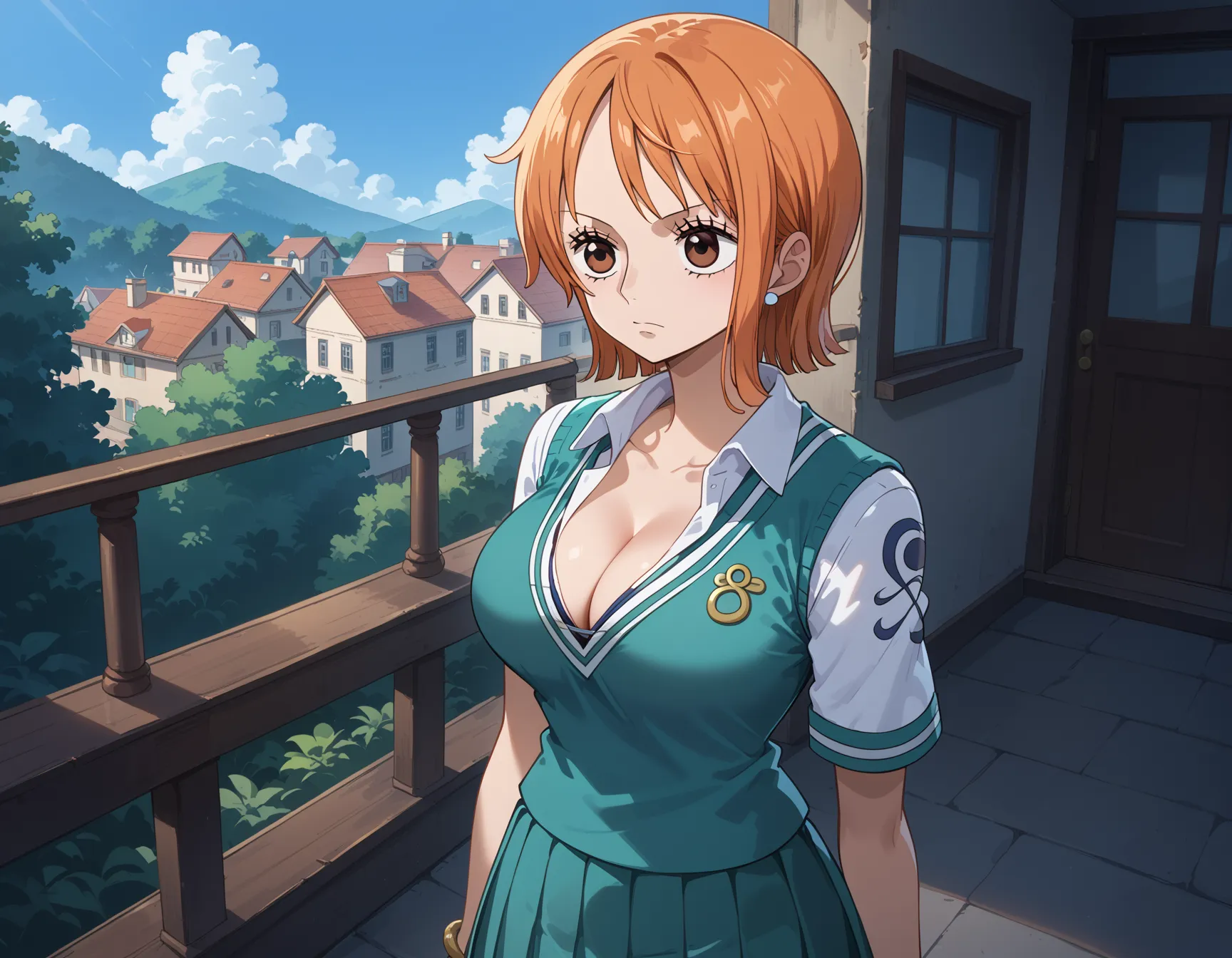 【「学制服」AIエロ画像（イラスト・アニメ・二次元風）4855枚まとめ！(99ページ目)のエロ画像14枚目