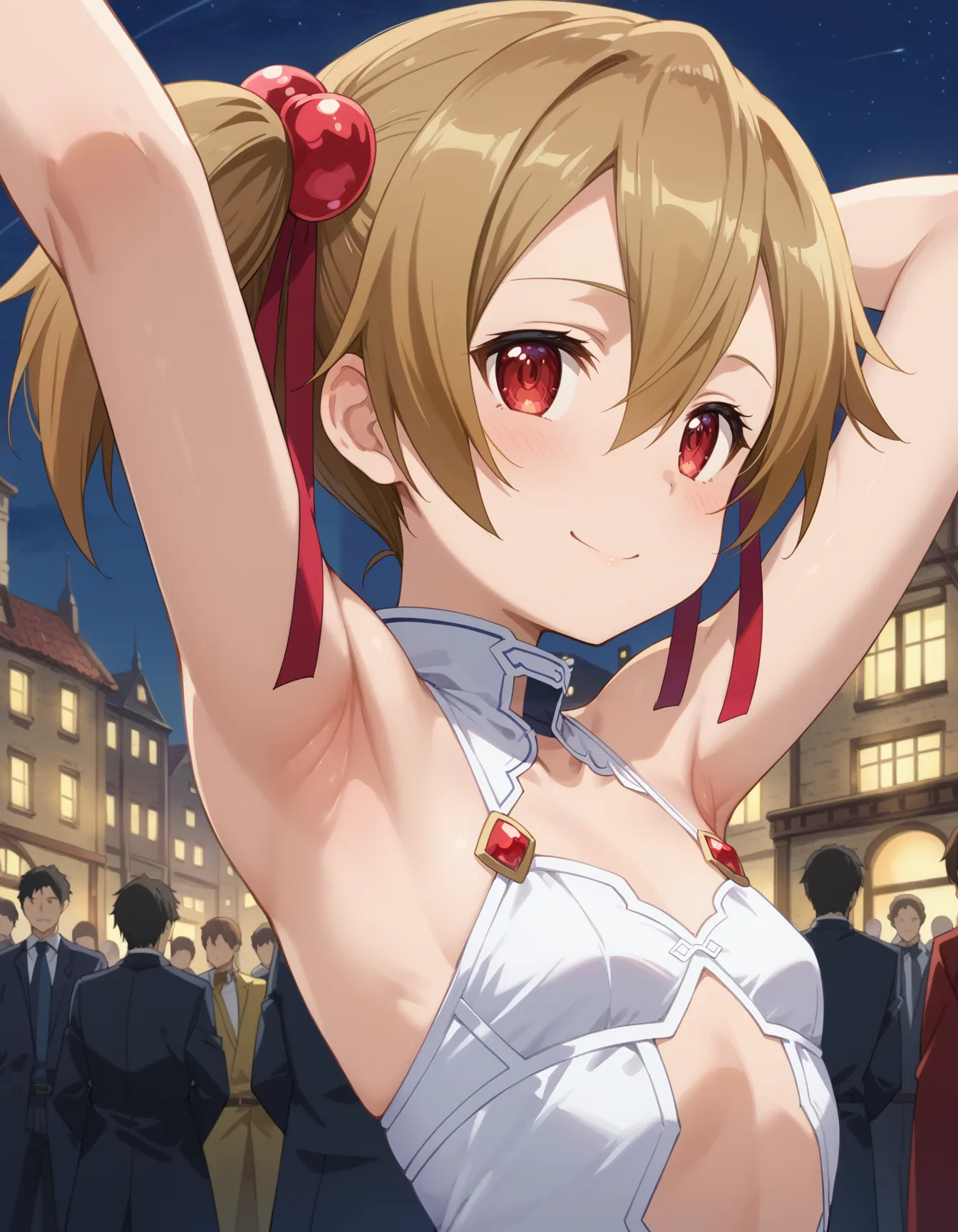 【「ウェディングドレス」AIエロ画像（イラスト・アニメ・二次元風）332枚まとめ！(7ページ目)のエロ画像24枚目