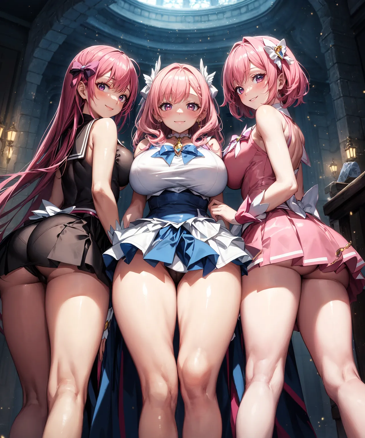 【「爆乳・超乳」AIエロ画像（イラスト・アニメ・二次元風）5621枚まとめ！(115ページ目)のエロ画像20枚目