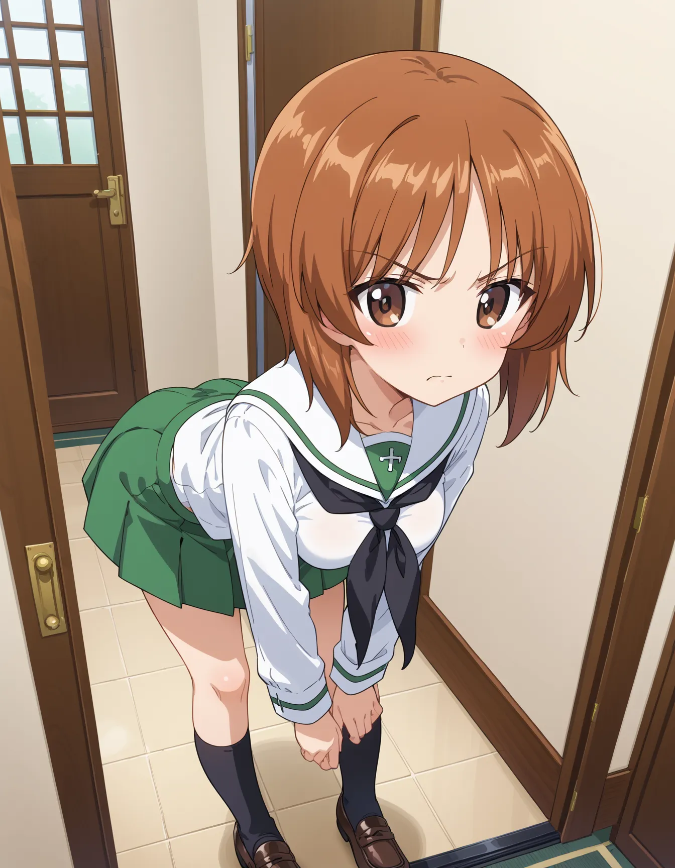 【「学制服」AIエロ画像（イラスト・アニメ・二次元風）4855枚まとめ！(99ページ目)のエロ画像13枚目