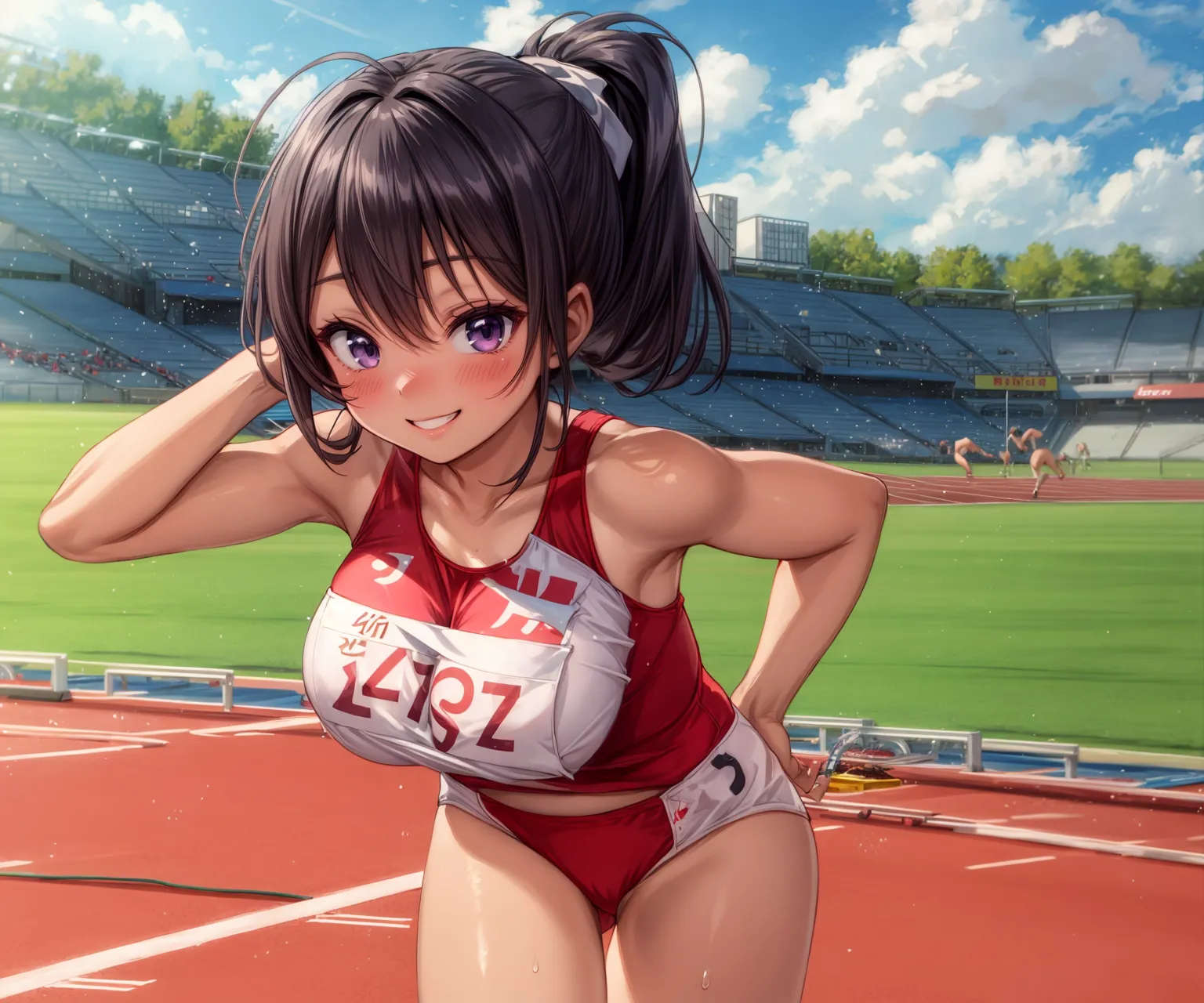 【「爆乳・超乳」AIエロ画像（イラスト・アニメ・二次元風）5621枚まとめ！(115ページ目)のエロ画像10枚目