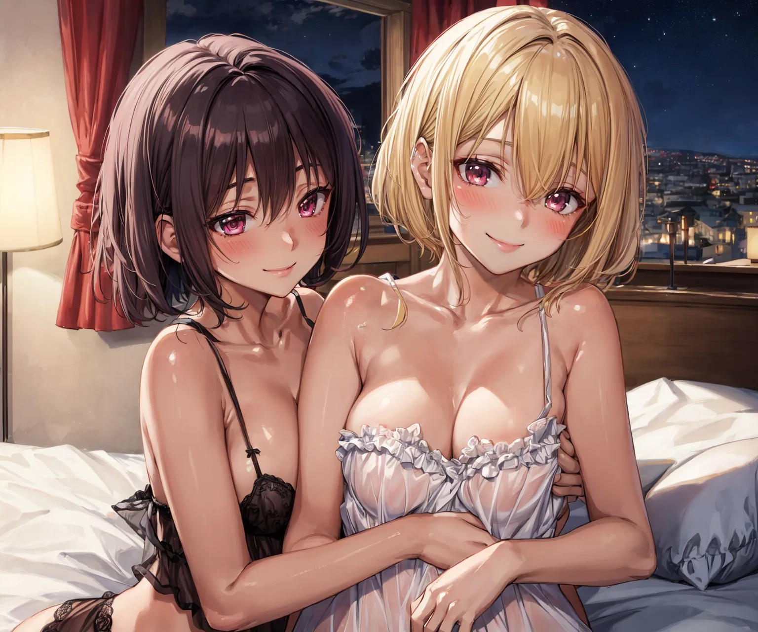 【「爆乳・超乳」AIエロ画像（イラスト・アニメ・二次元風）5621枚まとめ！(115ページ目)のエロ画像9枚目