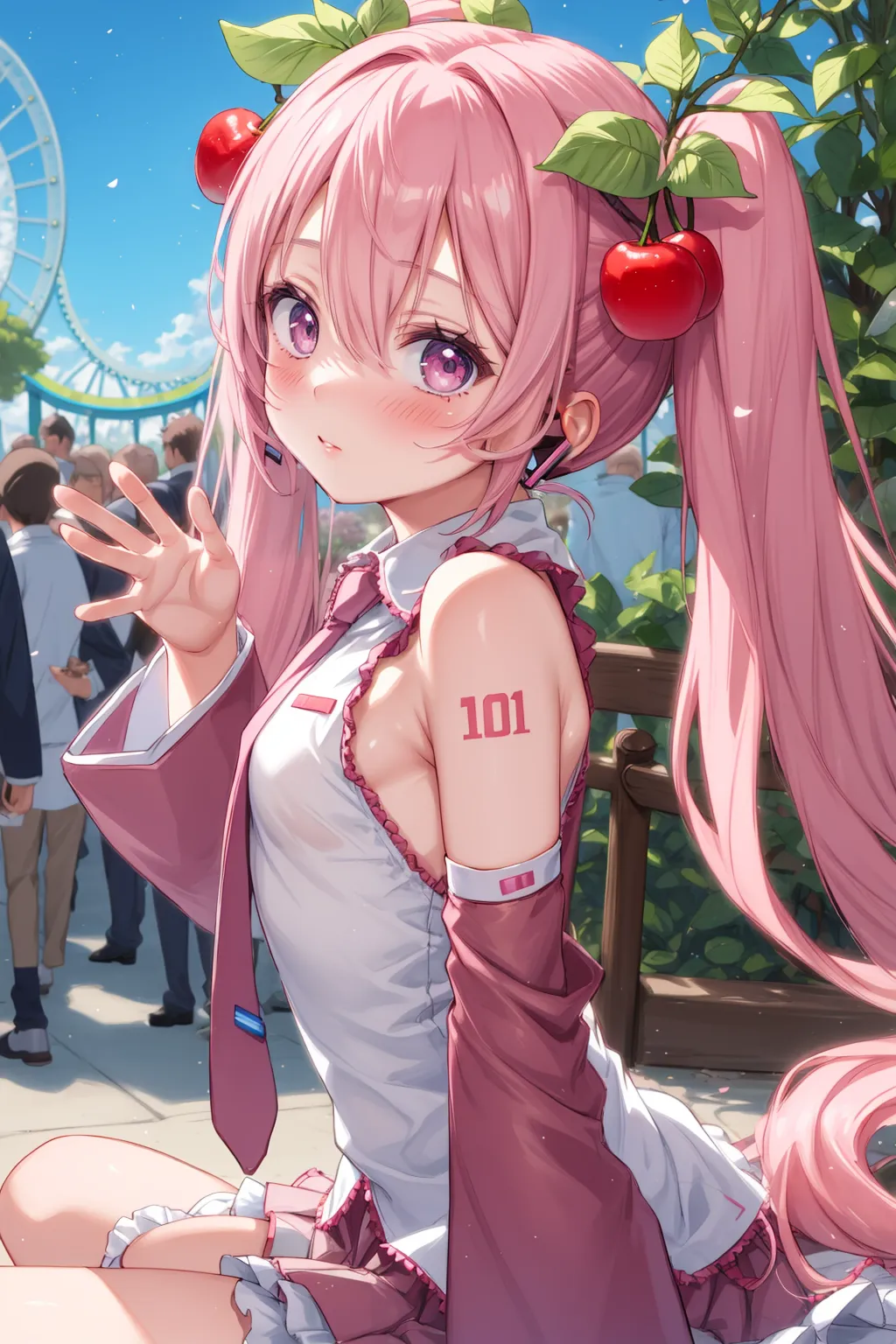 【「貧乳」AIエロ画像（イラスト・アニメ・二次元風）8390枚まとめ！(174ページ目)のエロ画像8枚目