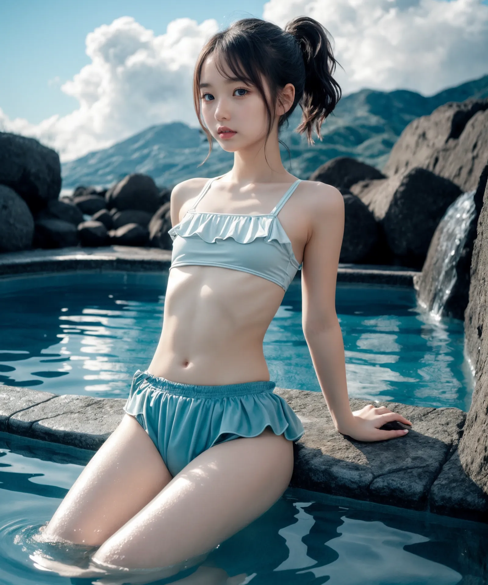 【「貧乳」AIエロ画像（リアル・実写・フォト風）21896枚まとめ！(450ページ目)のエロ画像12枚目