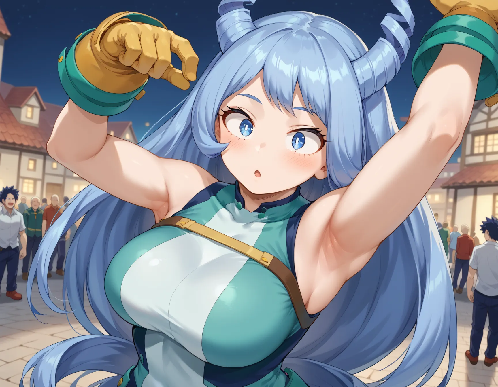 【「腋・脇」AIエロ画像（イラスト・アニメ・二次元風）4705枚まとめ！(98ページ目)のエロ画像15枚目