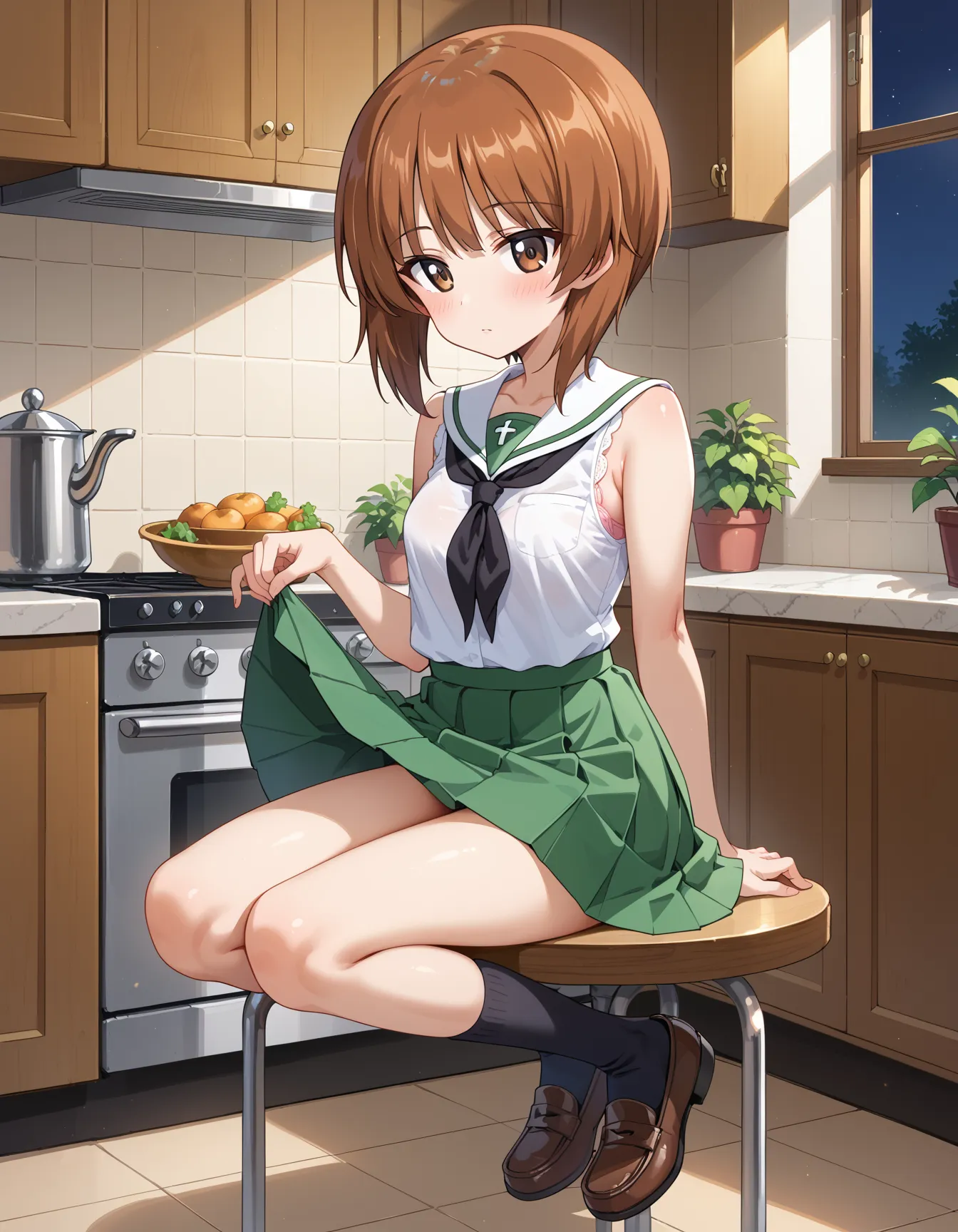 【「下着（ブラジャー・パンティ）」AIエロ画像（イラスト・アニメ・二次元風）15996枚まとめ！(327ページ目)のエロ画像27枚目