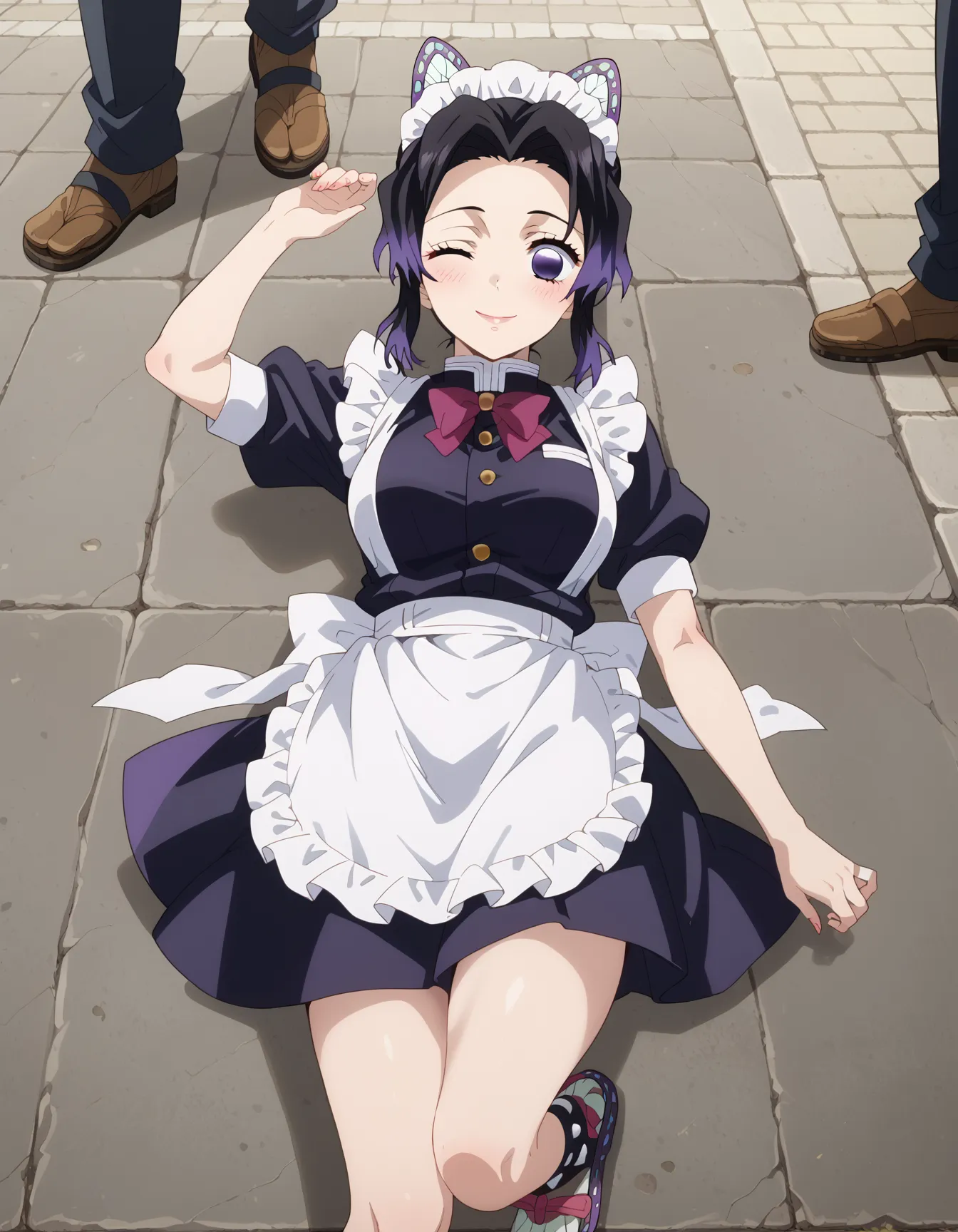 【「メイド」AIエロ画像（イラスト・アニメ・二次元風）516枚まとめ！(11ページ目)のエロ画像24枚目