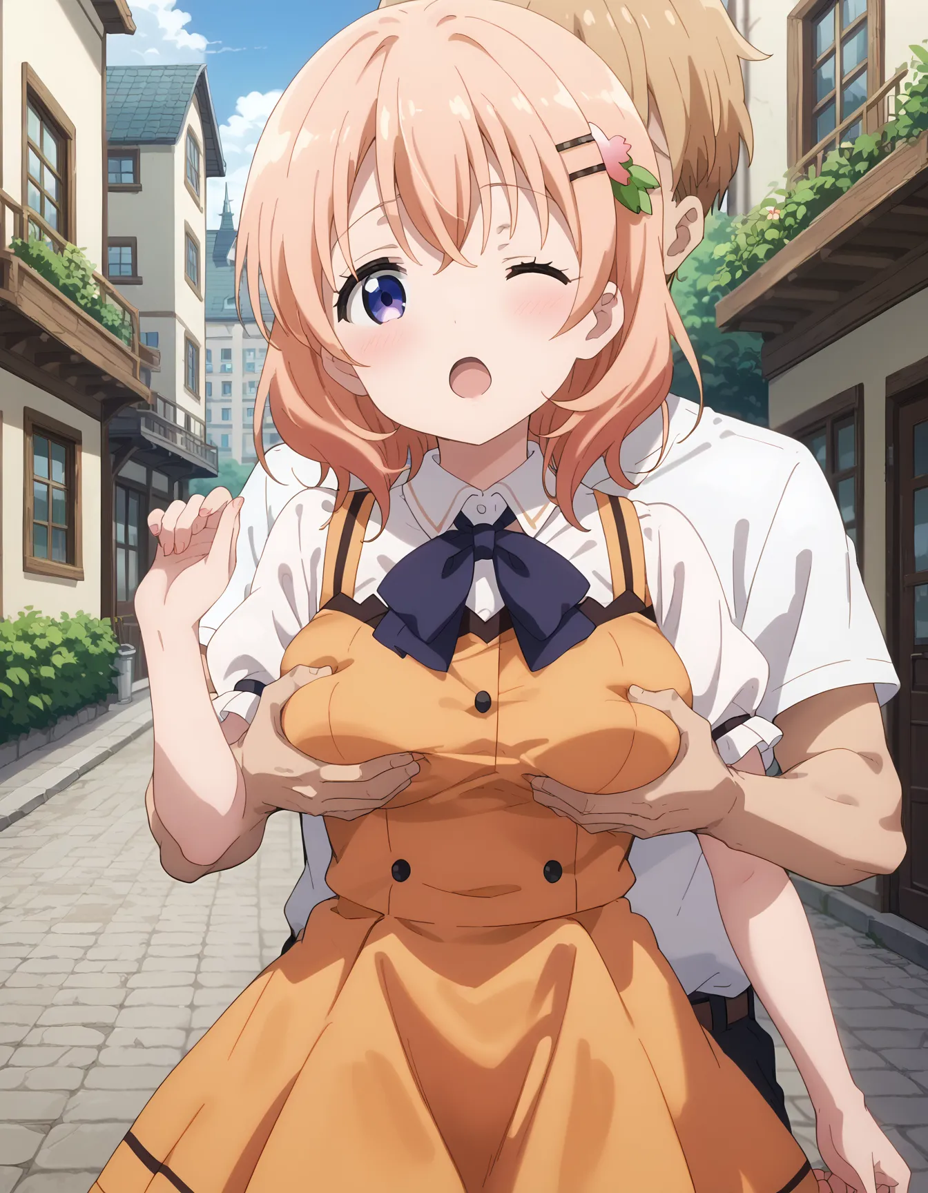 【「巨乳」AIエロ画像（イラスト・アニメ・二次元風）26161枚まとめ！(537ページ目)のエロ画像15枚目