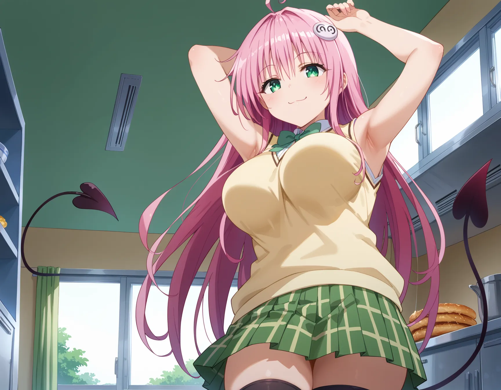 【「腋・脇」AIエロ画像（イラスト・アニメ・二次元風）4705枚まとめ！(97ページ目)のエロ画像28枚目