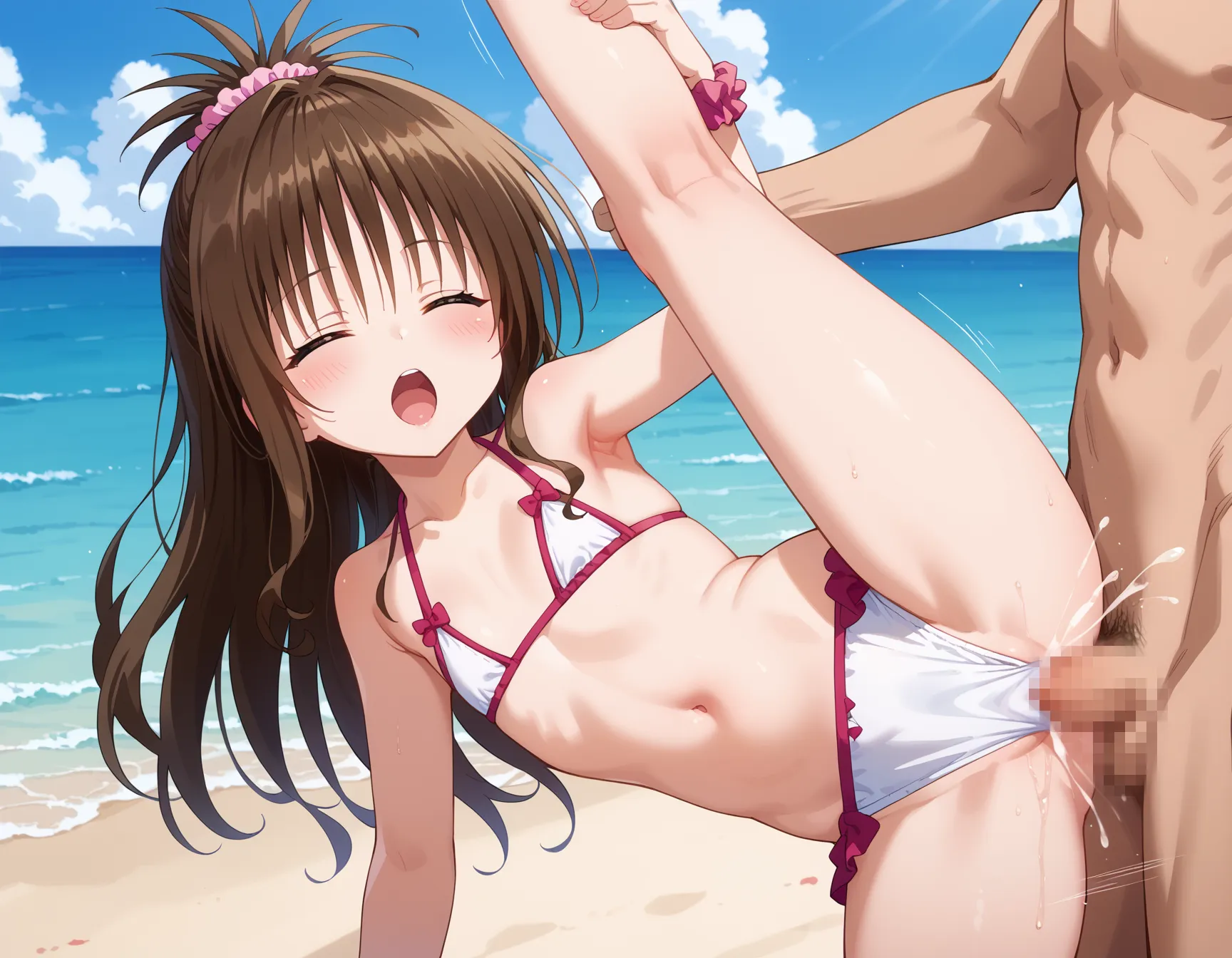 【「貧乳」AIエロ画像（イラスト・アニメ・二次元風）8390枚まとめ！(172ページ目)のエロ画像26枚目