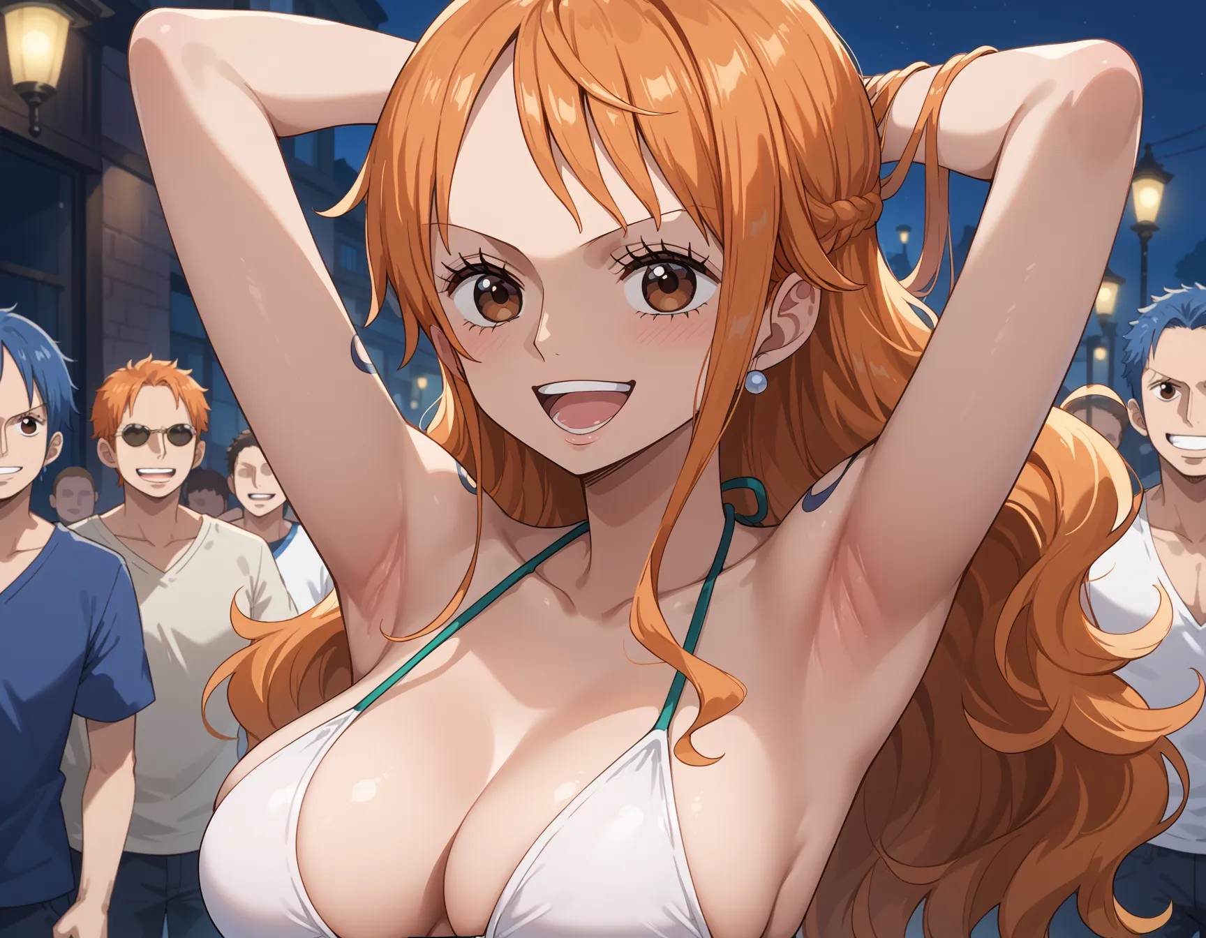 【「腋・脇」AIエロ画像（イラスト・アニメ・二次元風）4705枚まとめ！(97ページ目)のエロ画像26枚目
