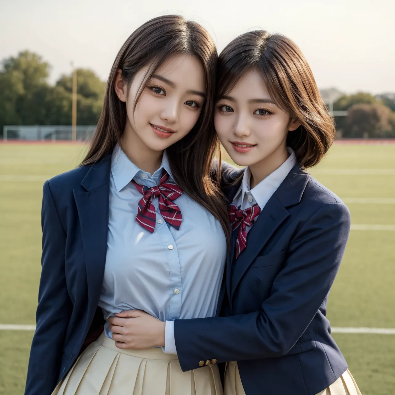 【「女子校生・JK×学制服」AIエロ画像（リアル・実写・フォト風）6248枚まとめ！(129ページ目)のエロ画像15枚目