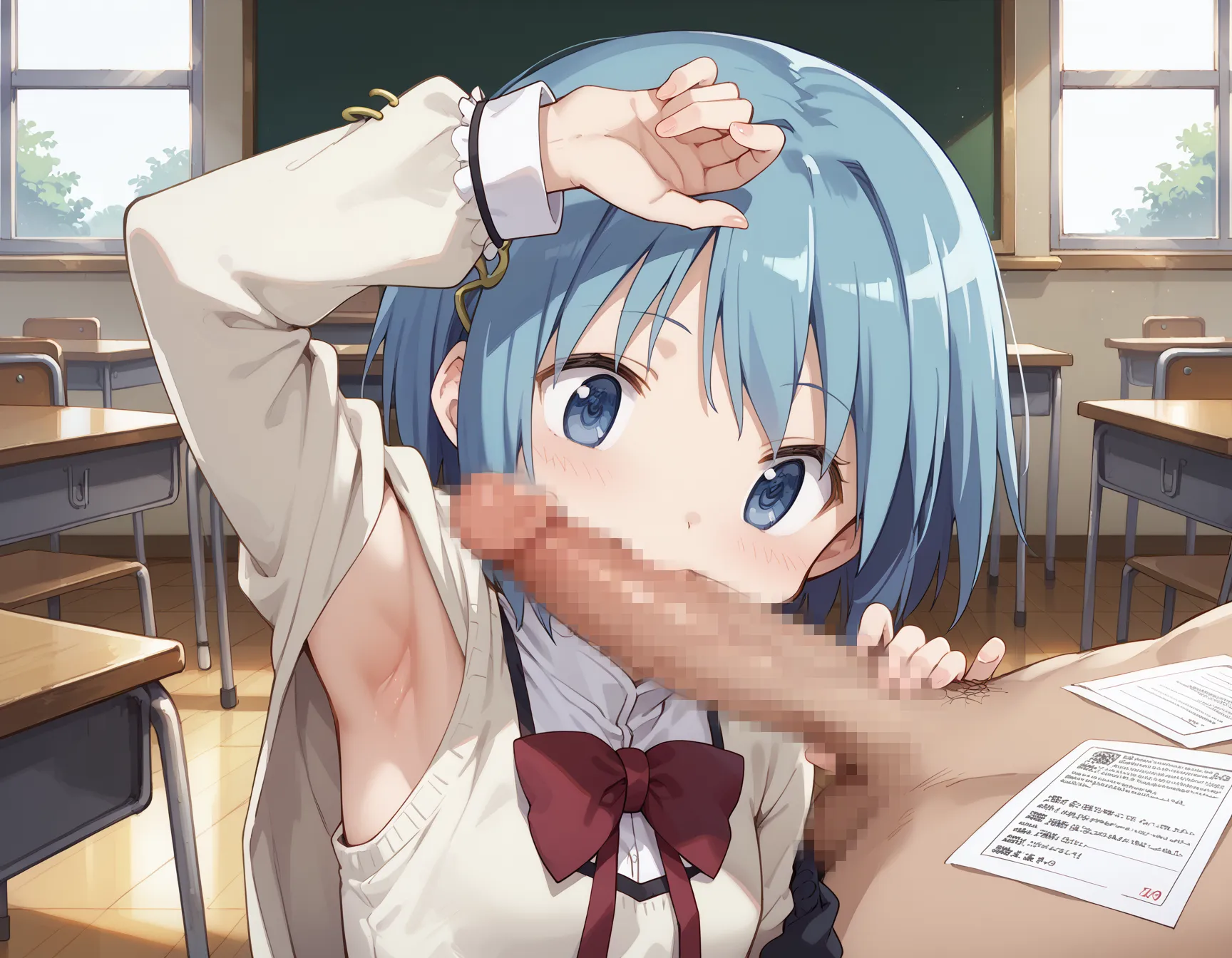 【「腋・脇」AIエロ画像（イラスト・アニメ・二次元風）4705枚まとめ！(97ページ目)のエロ画像20枚目