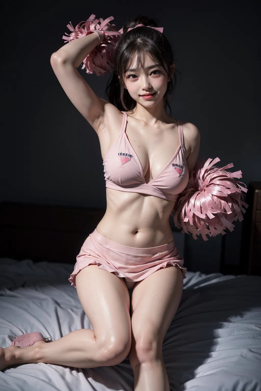 【「チアリーダー」AIエロ画像（リアル・実写・フォト風）1326枚まとめ！(28ページ目)のエロ画像1枚目