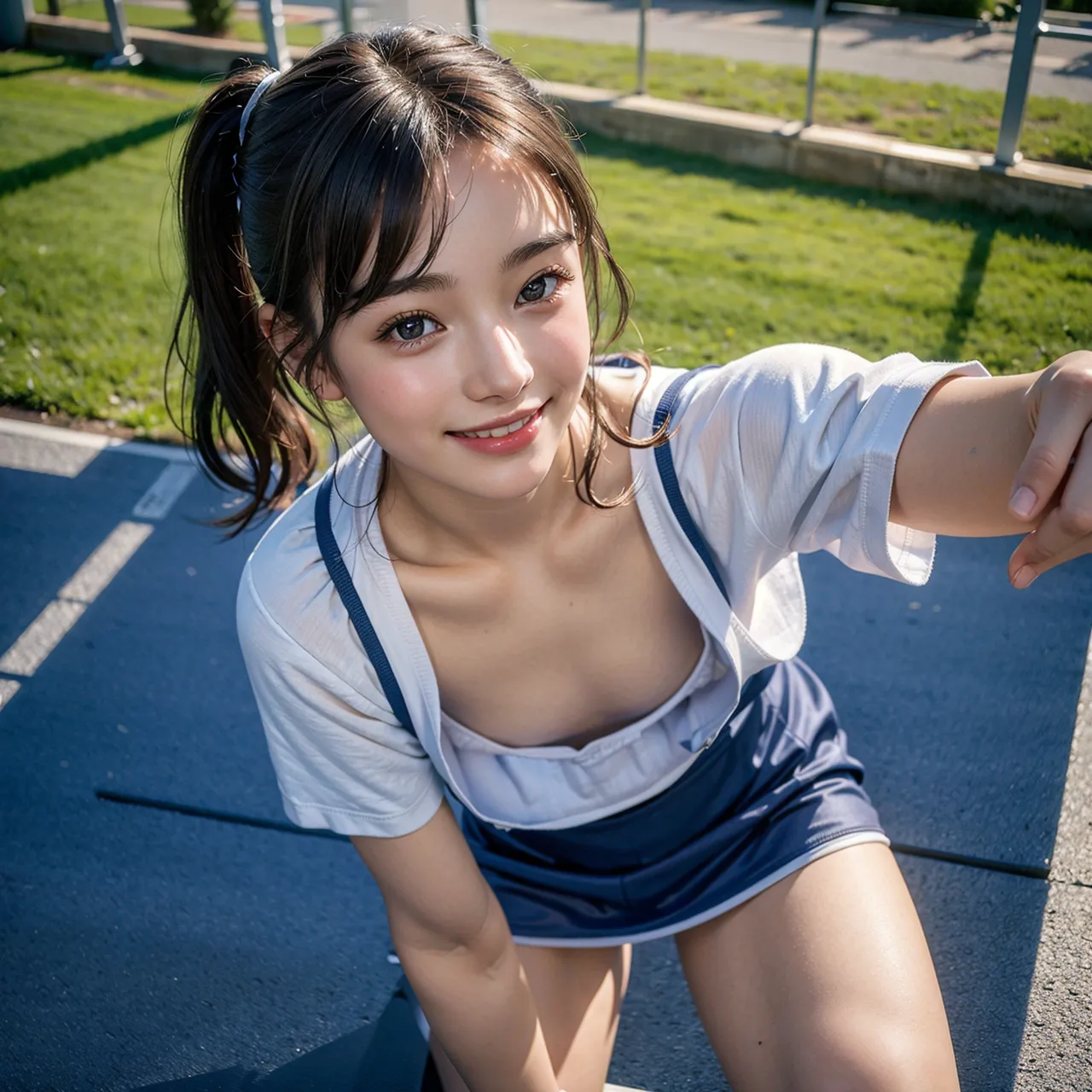 【「貧乳」AIエロ画像（リアル・実写・フォト風）21896枚まとめ！(443ページ目)のエロ画像14枚目