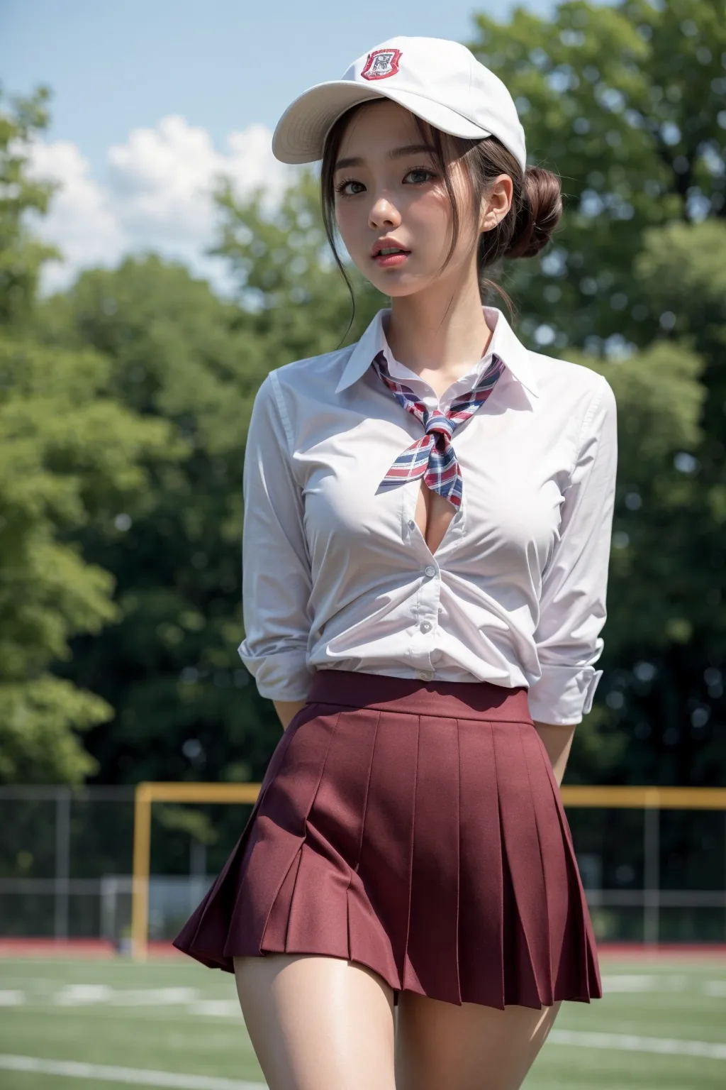 【「女子校生・JK×貧乳」AIエロ画像（リアル・実写・フォト風）2980枚まとめ！(60ページ目)のエロ画像7枚目
