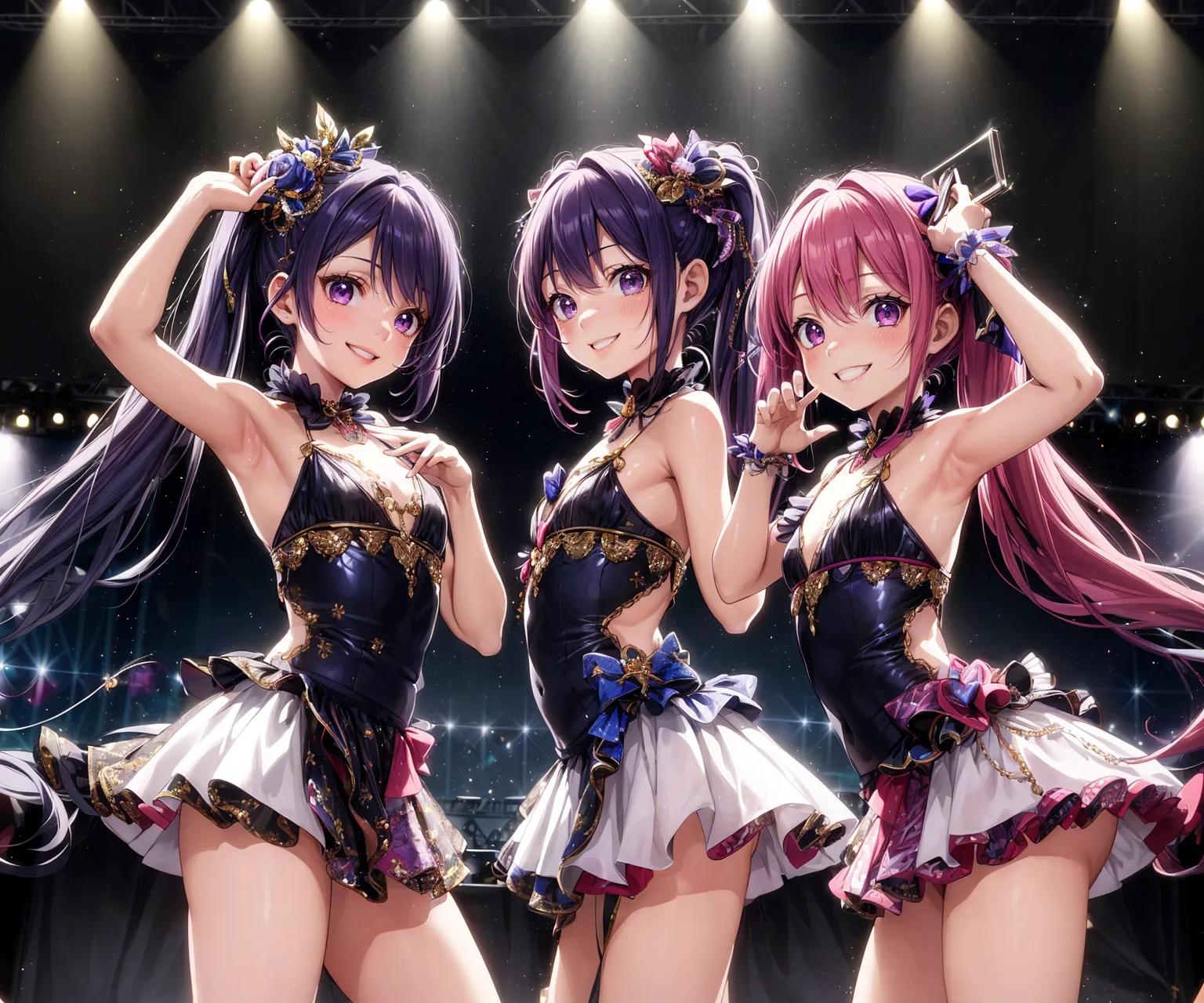 【「アイドル」AIエロ画像（イラスト・アニメ・二次元風）767枚まとめ！(16ページ目)のエロ画像20枚目