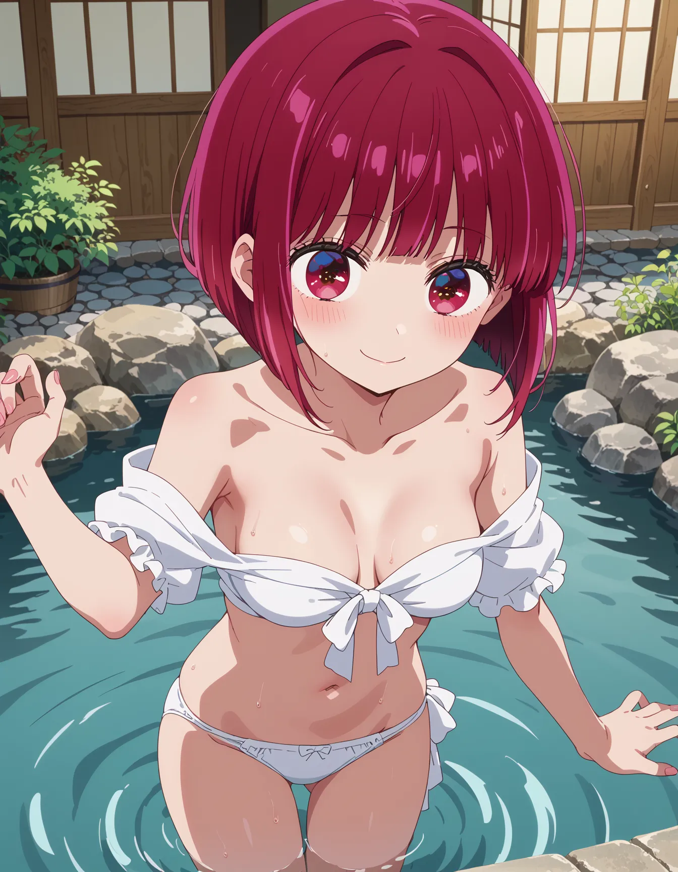【「下着（ブラジャー・パンティ）」AIエロ画像（イラスト・アニメ・二次元風）15996枚まとめ！(321ページ目)のエロ画像25枚目