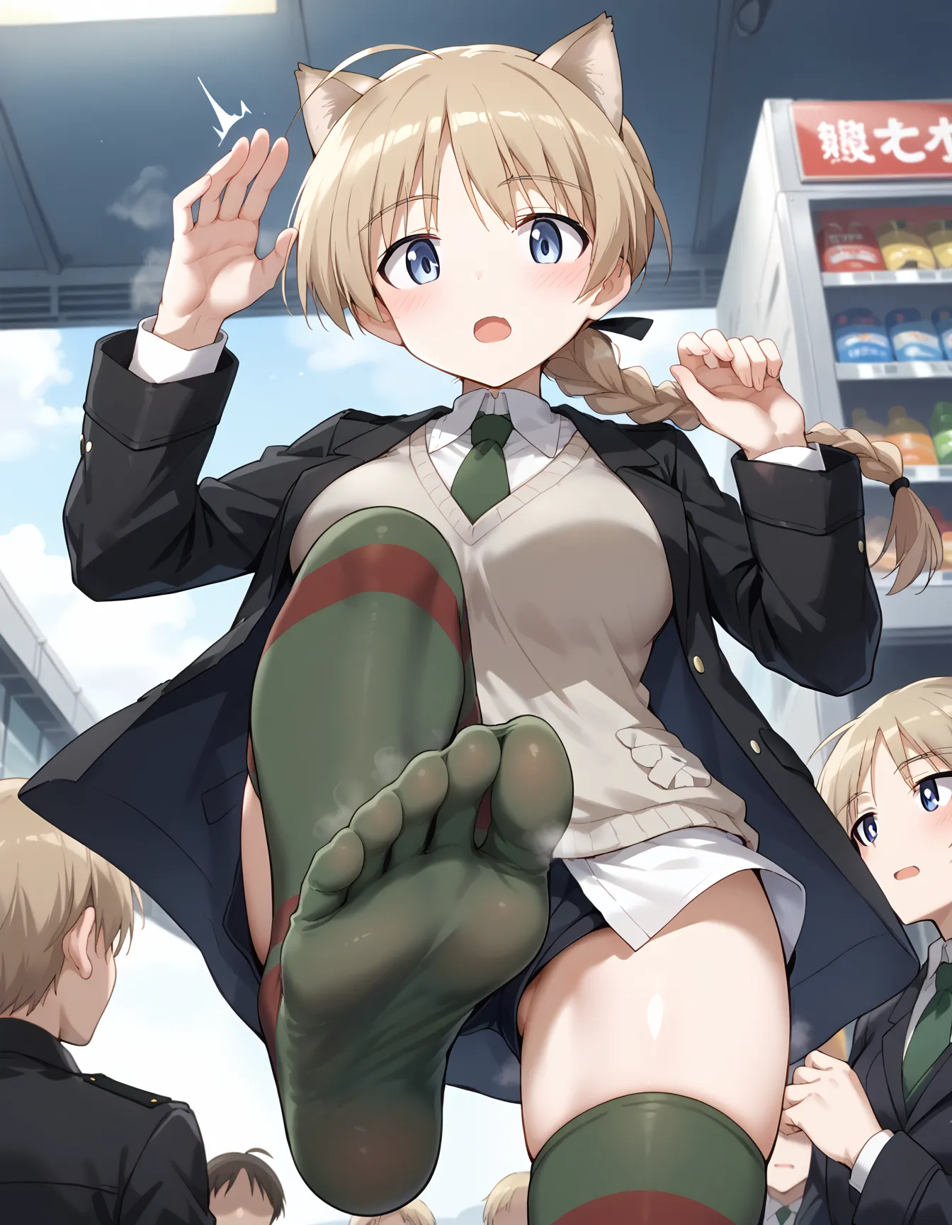 【「下着（ブラジャー・パンティ）」AIエロ画像（イラスト・アニメ・二次元風）15996枚まとめ！(321ページ目)のエロ画像17枚目