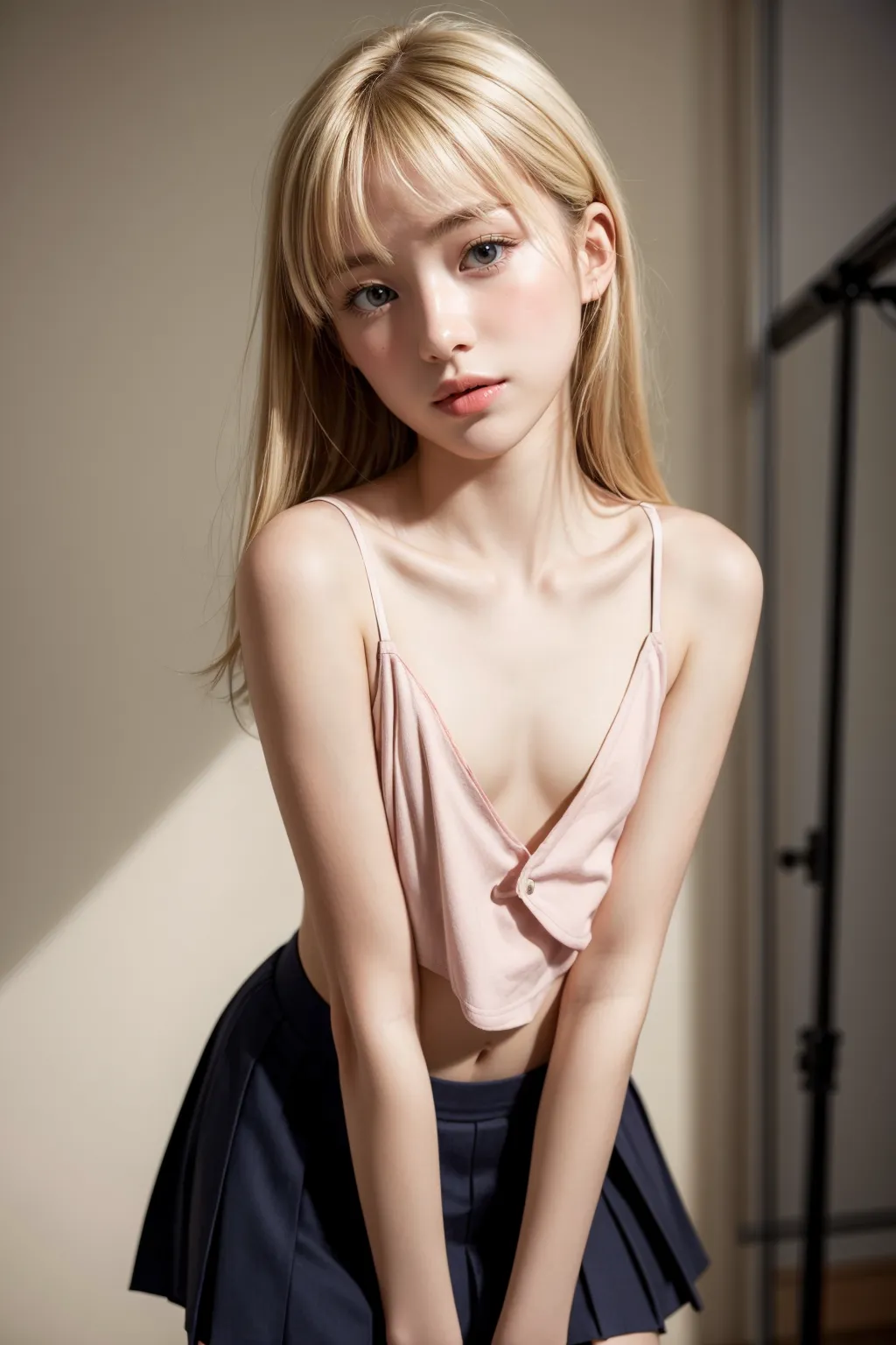 【「貧乳」AIエロ画像（リアル・実写・フォト風）21896枚まとめ！(439ページ目)のエロ画像14枚目