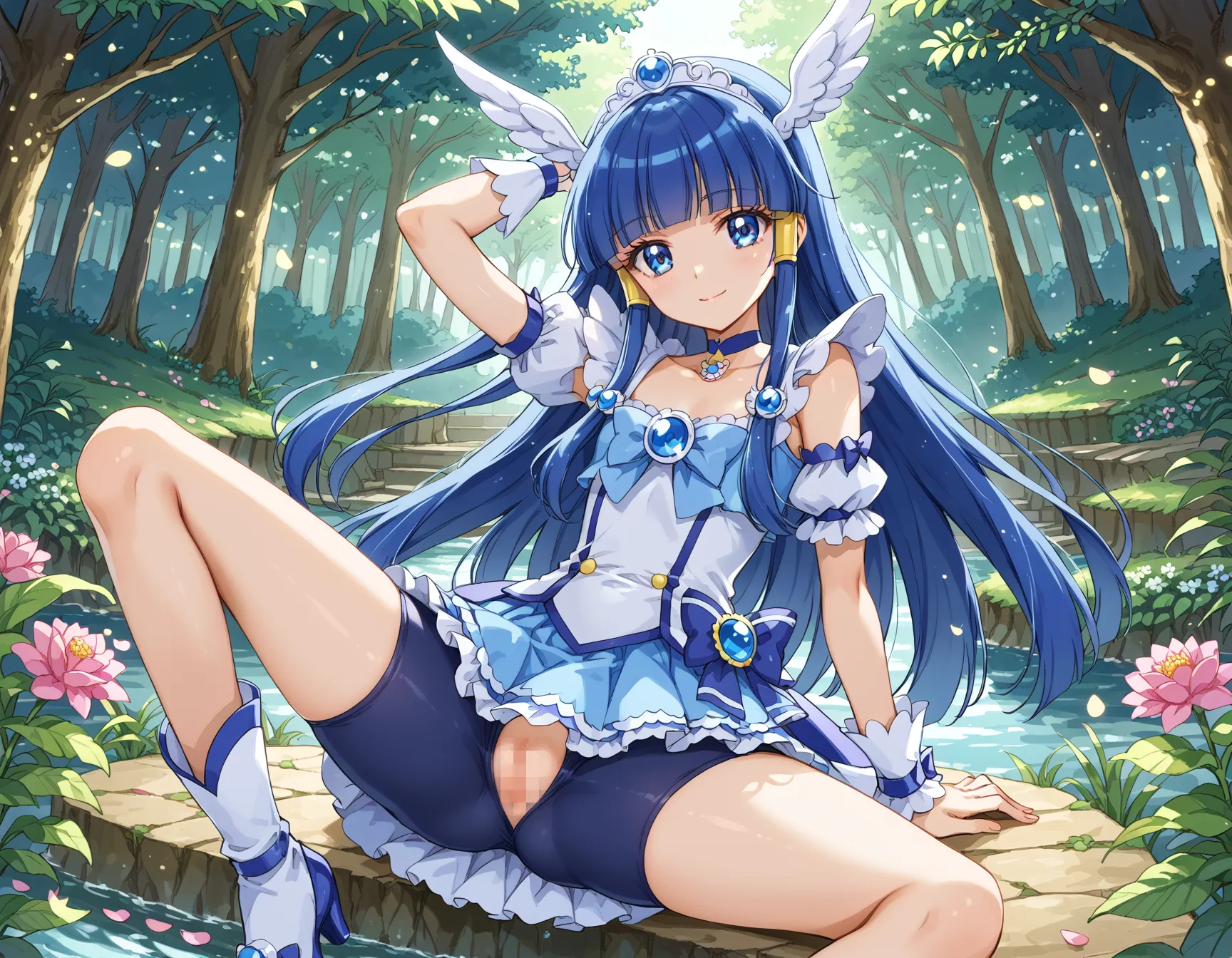【「おまんこ×下着（ブラジャー・パンティ）」AIエロ画像（イラスト・アニメ・二次元風）3718枚まとめ！(75ページ目)のエロ画像22枚目