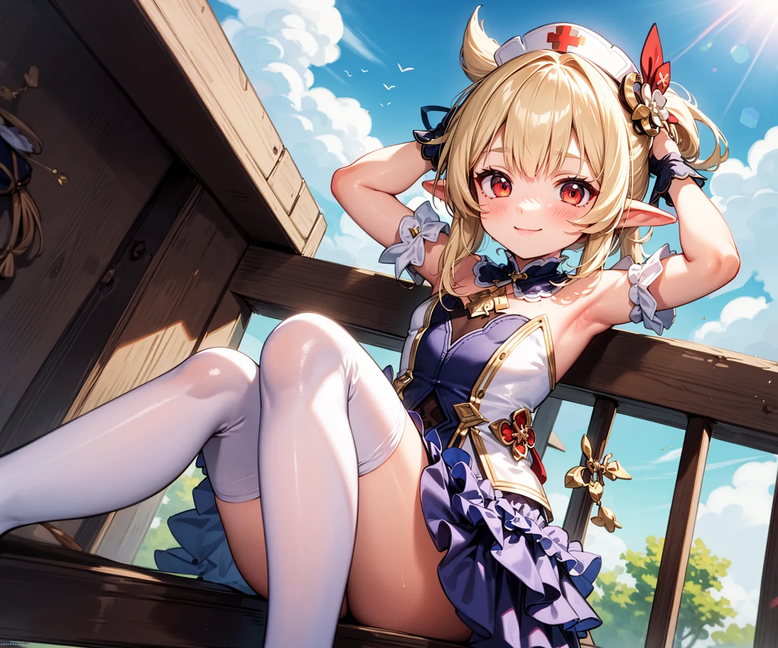 【「貧乳」AIエロ画像（イラスト・アニメ・二次元風）8390枚まとめ！(170ページ目)のエロ画像1枚目