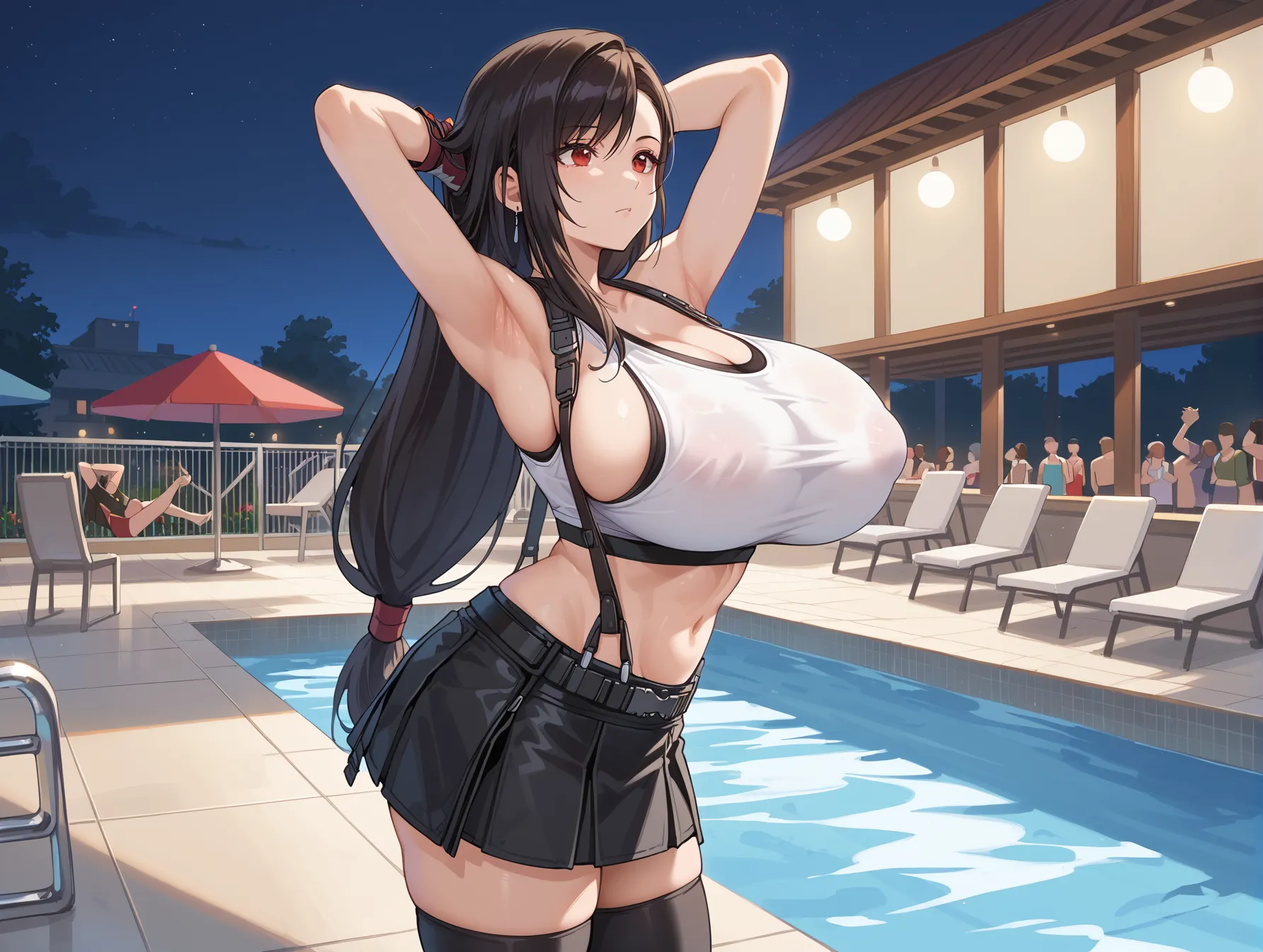 【「爆乳・超乳」AIエロ画像（イラスト・アニメ・二次元風）5621枚まとめ！(112ページ目)のエロ画像6枚目