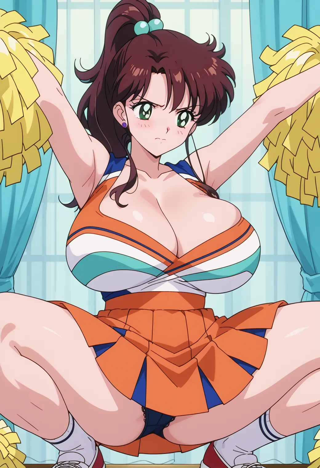 【「爆乳・超乳」AIエロ画像（イラスト・アニメ・二次元風）5621枚まとめ！(112ページ目)のエロ画像4枚目