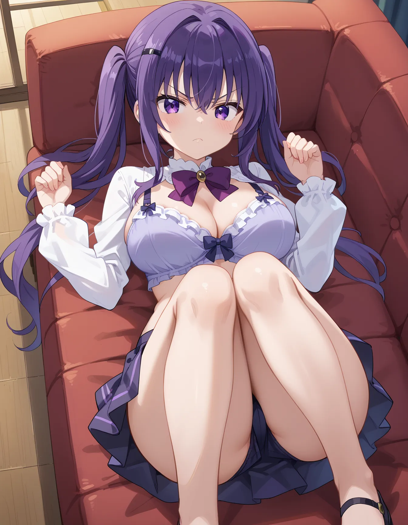 【「下着（ブラジャー・パンティ）」AIエロ画像（イラスト・アニメ・二次元風）15996枚まとめ！(318ページ目)のエロ画像25枚目