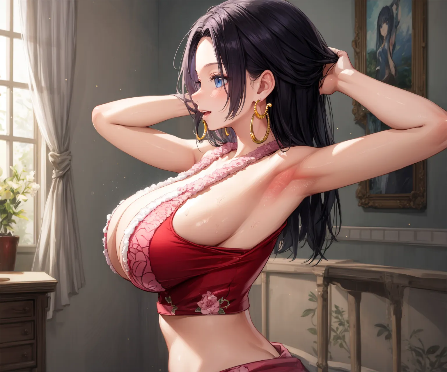 【「爆乳・超乳」AIエロ画像（イラスト・アニメ・二次元風）5621枚まとめ！(111ページ目)のエロ画像23枚目