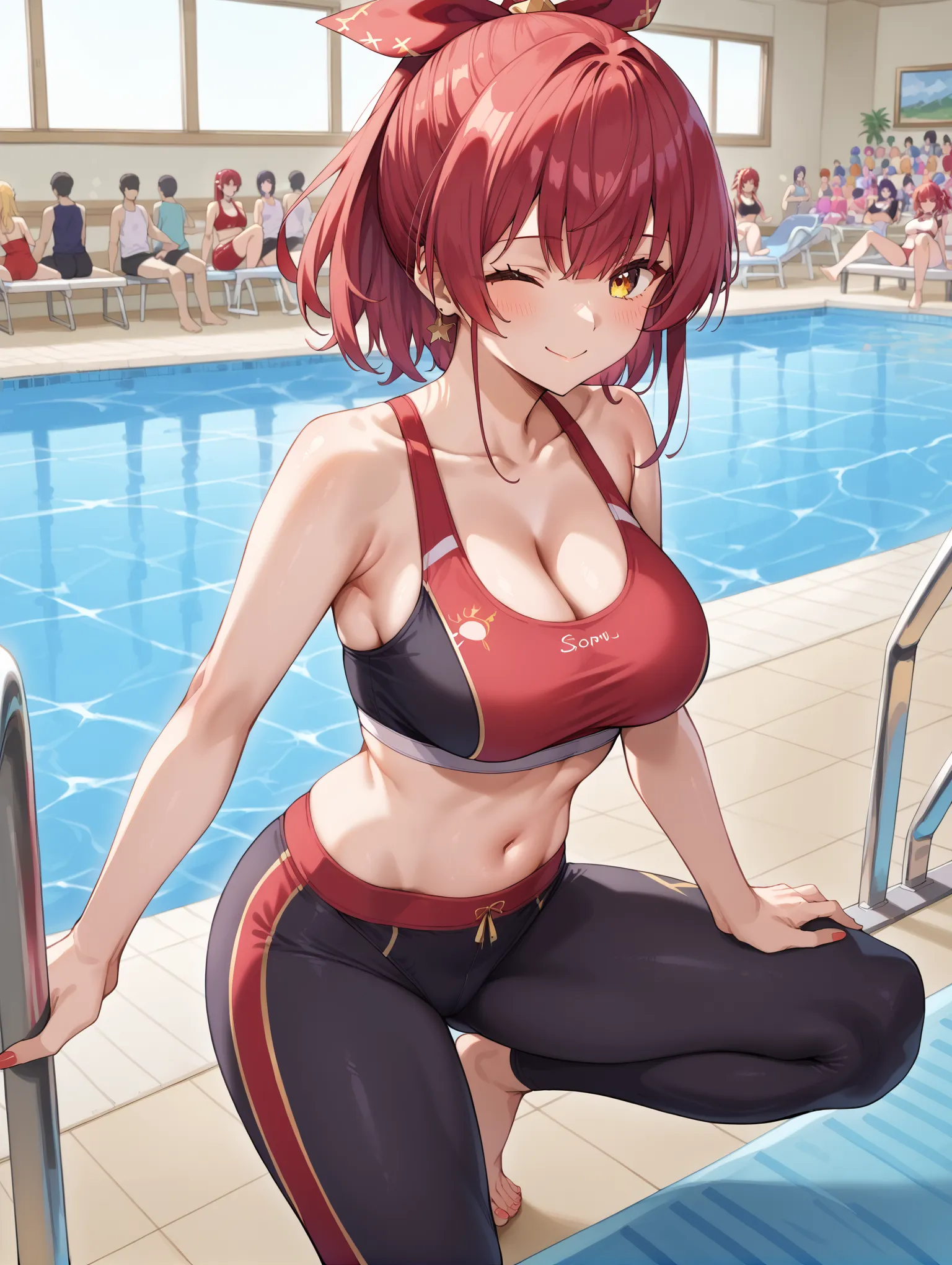 【「下着（ブラジャー・パンティ）」AIエロ画像（イラスト・アニメ・二次元風）15996枚まとめ！(317ページ目)のエロ画像21枚目