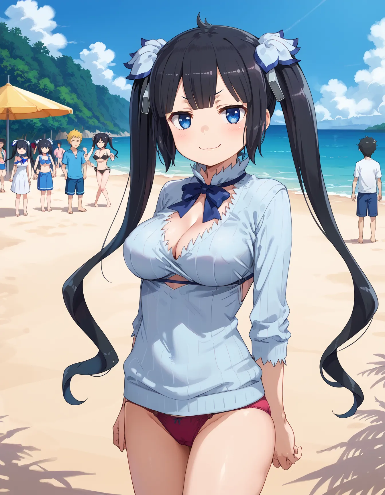 【「下着（ブラジャー・パンティ）」AIエロ画像（イラスト・アニメ・二次元風）15996枚まとめ！(317ページ目)のエロ画像16枚目