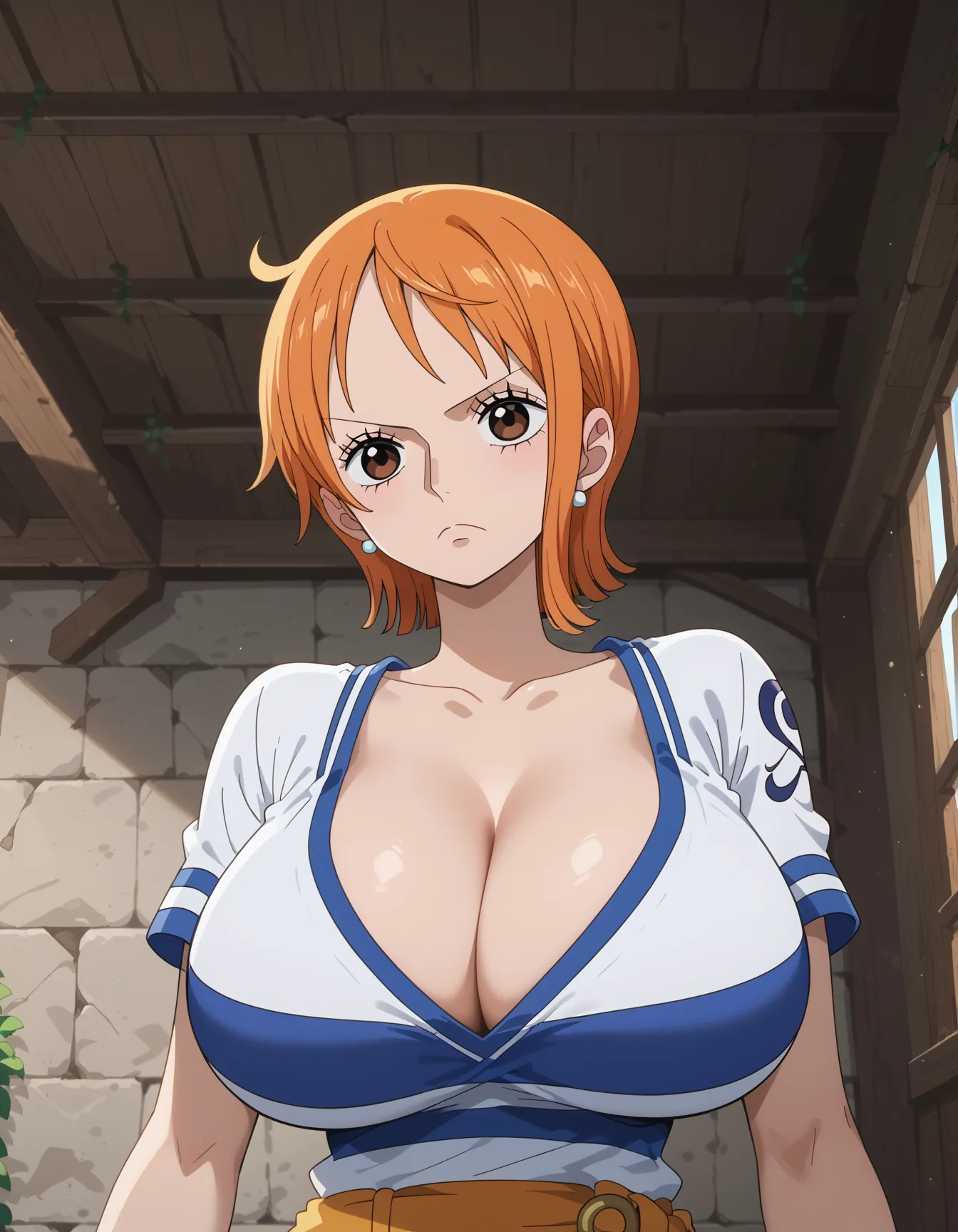 【「爆乳・超乳」AIエロ画像（イラスト・アニメ・二次元風）5621枚まとめ！(111ページ目)のエロ画像7枚目