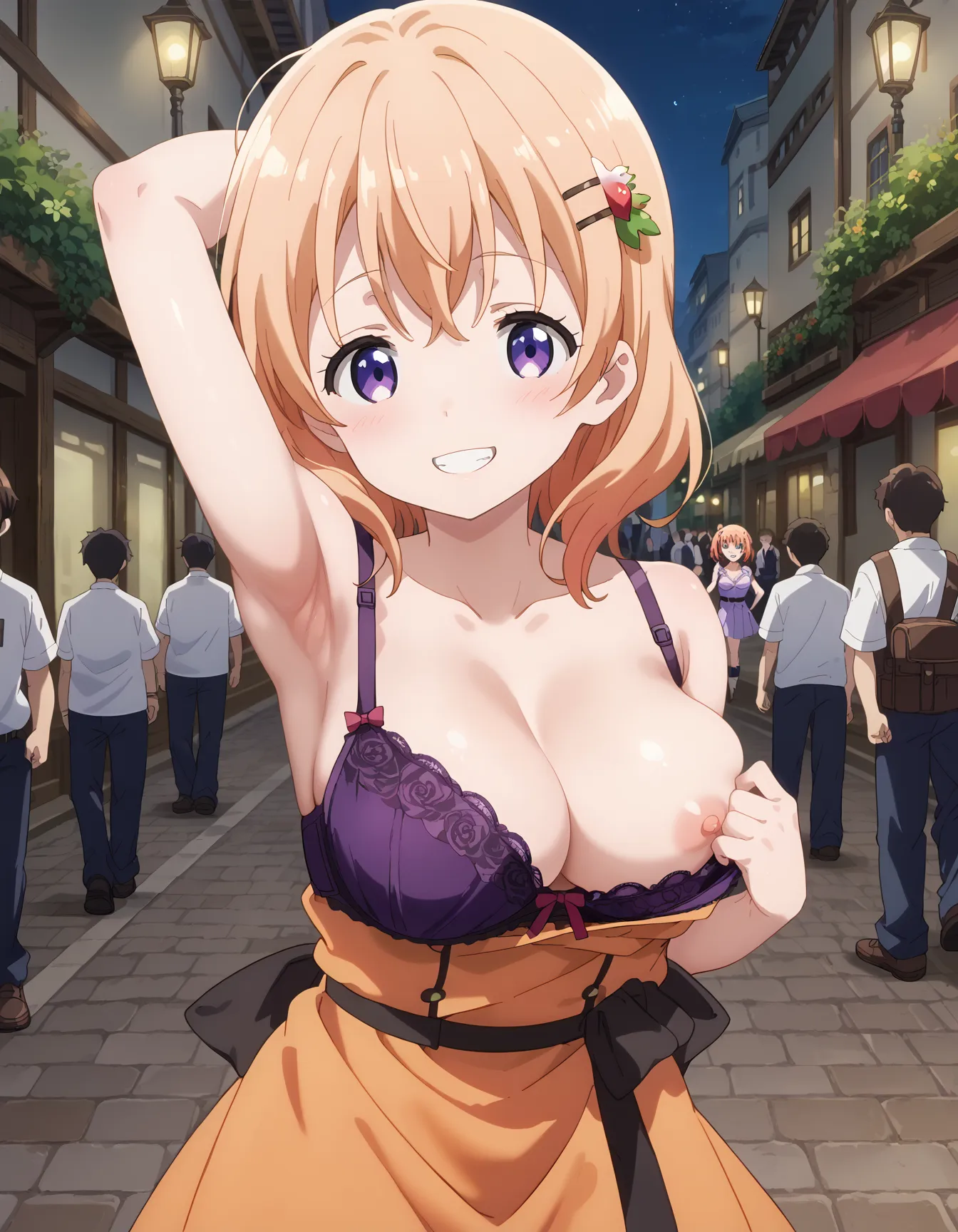 【「腋・脇」AIエロ画像（イラスト・アニメ・二次元風）4705枚まとめ！(94ページ目)のエロ画像22枚目
