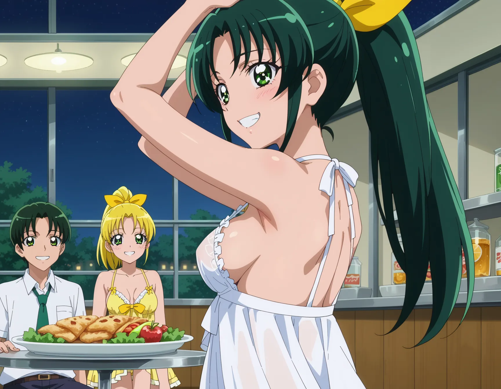 【「腋・脇」AIエロ画像（イラスト・アニメ・二次元風）4705枚まとめ！(94ページ目)のエロ画像12枚目